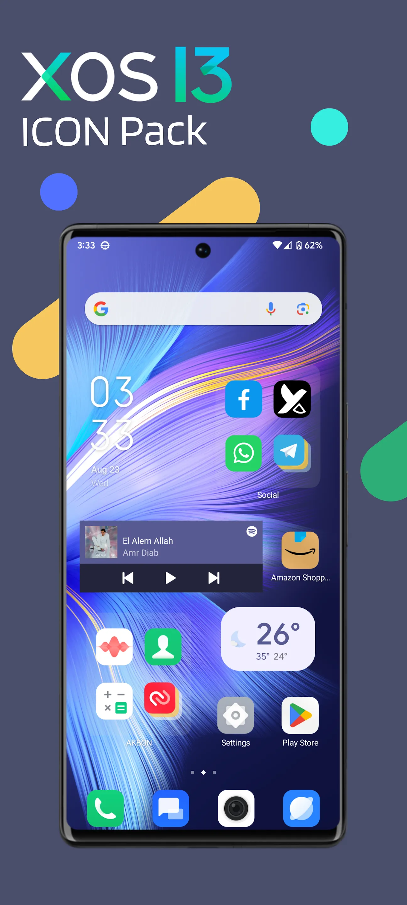 XOS 13 Icon pack 2024 | Indus Appstore | Screenshot