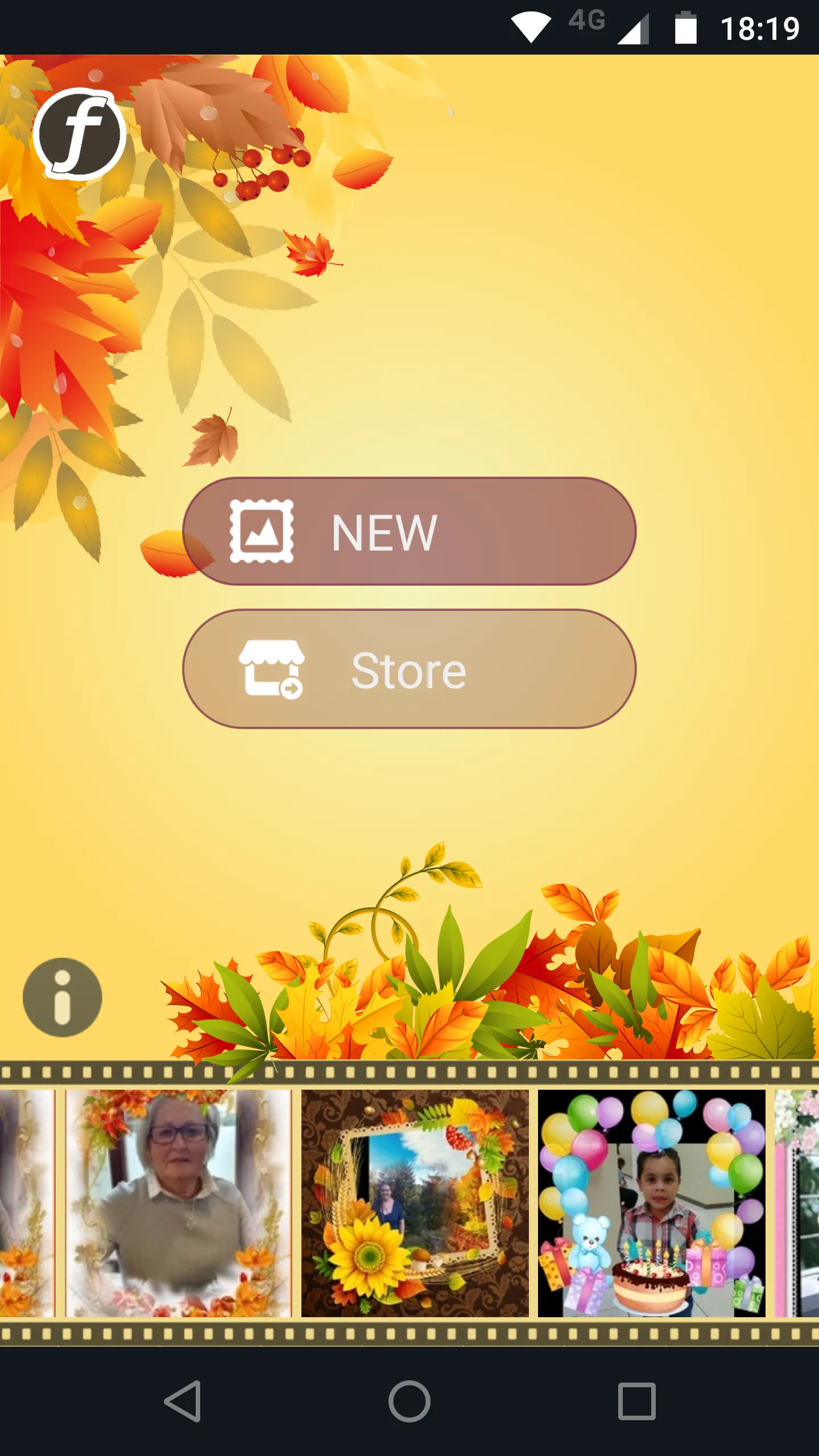 Autumn Photo Frames | Indus Appstore | Screenshot