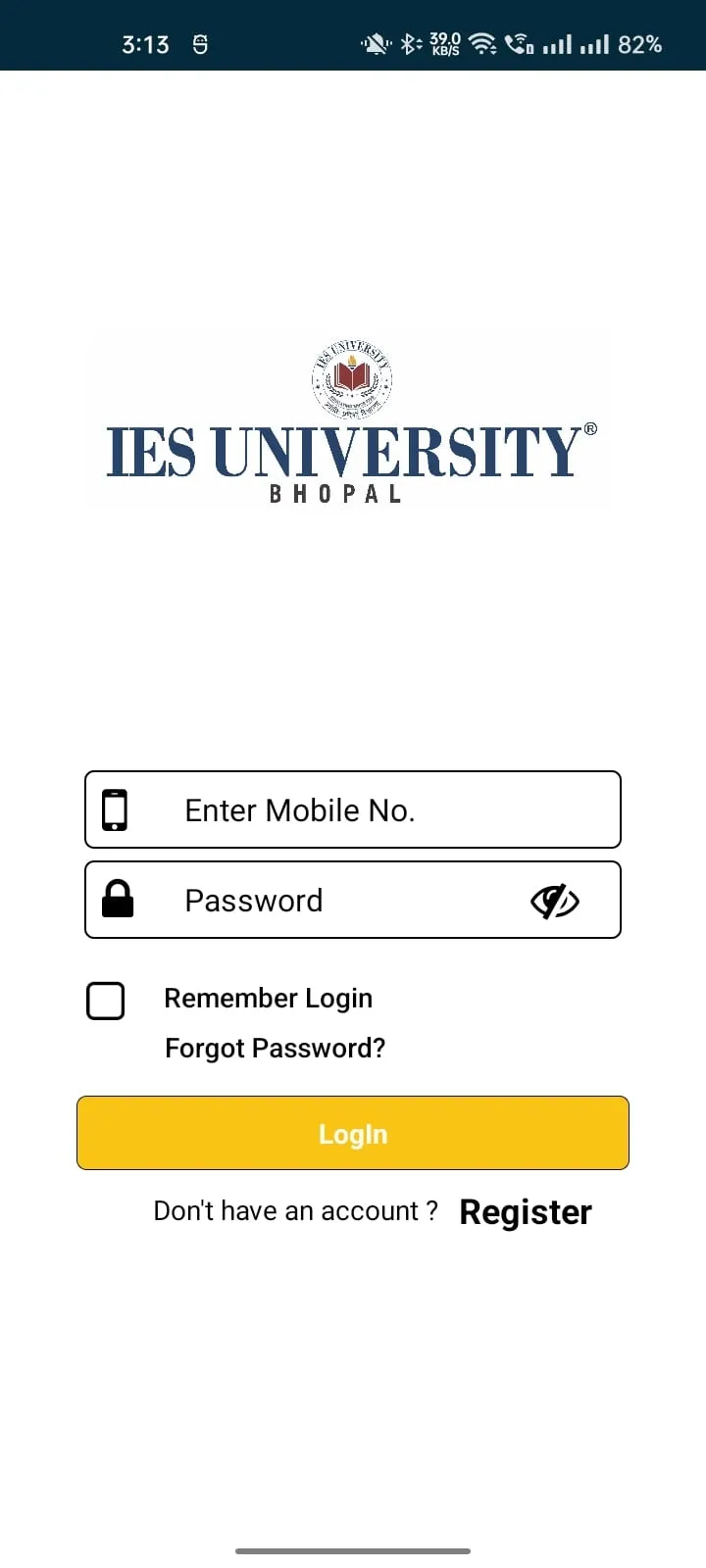 IES University Bhopal | Indus Appstore | Screenshot