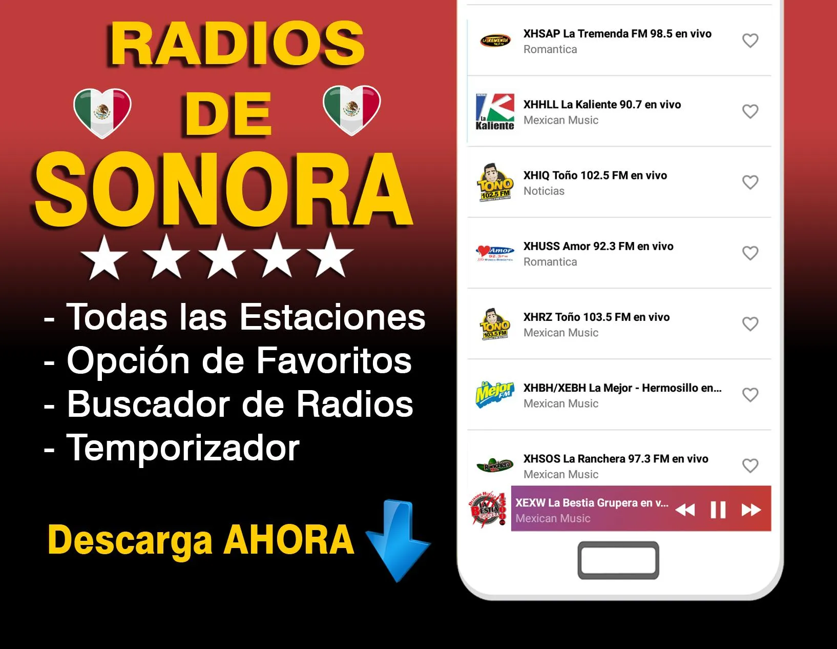 Radios de Sonora | Indus Appstore | Screenshot