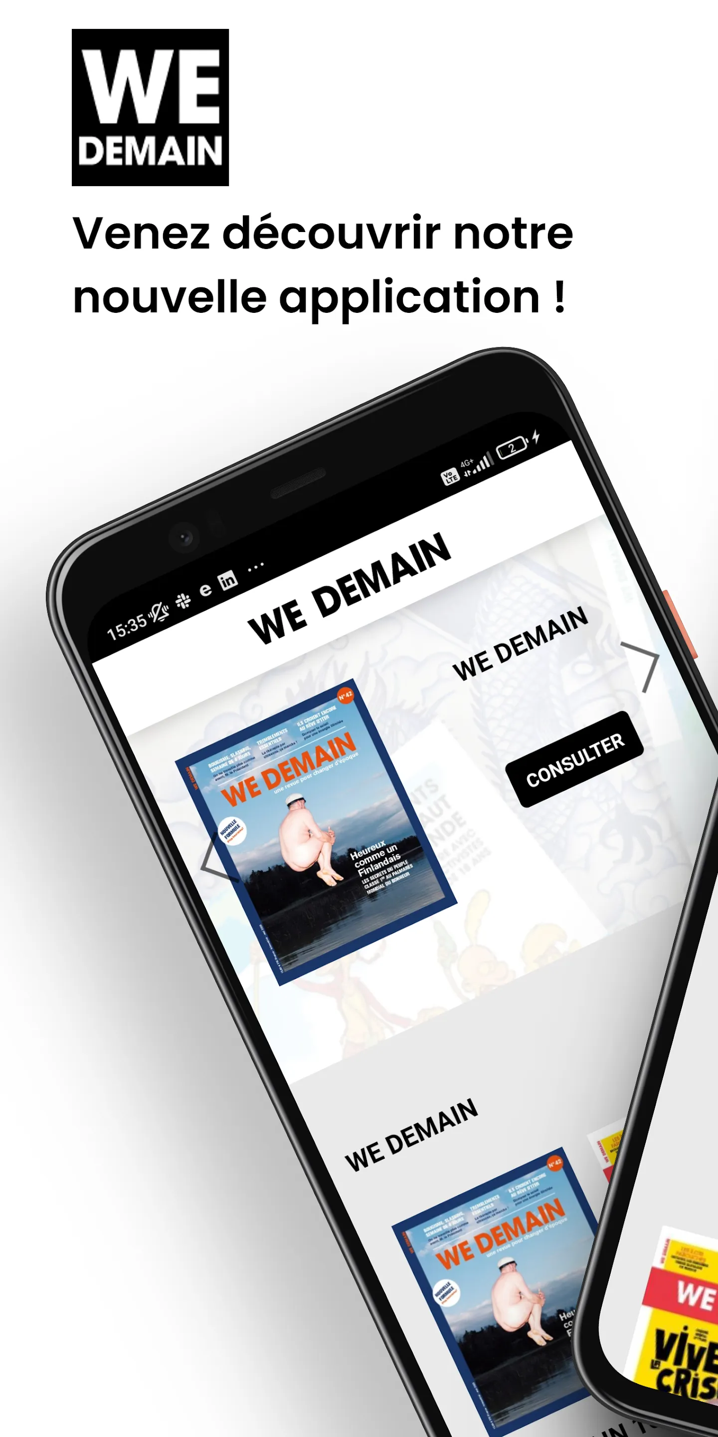 WE DEMAIN | Indus Appstore | Screenshot