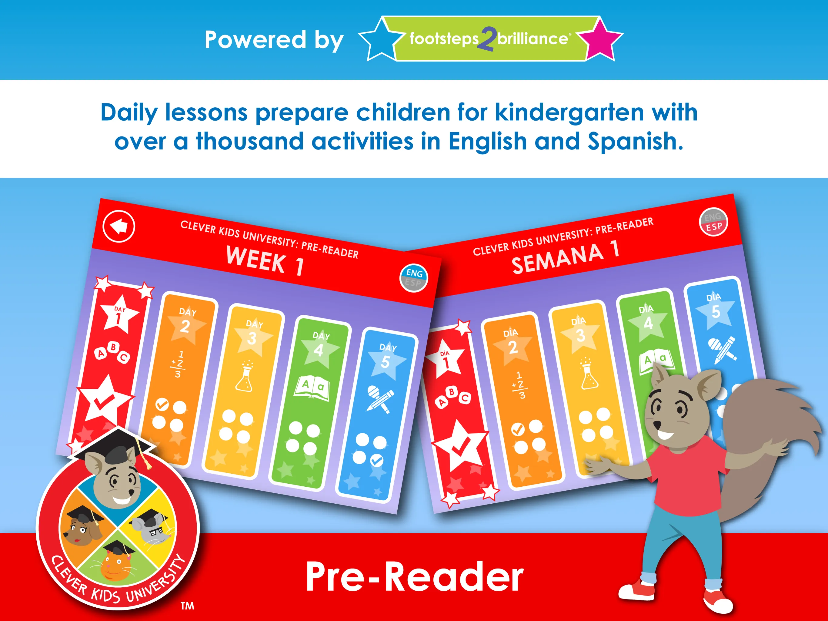 Clever Kids U: Pre-Reader | Indus Appstore | Screenshot