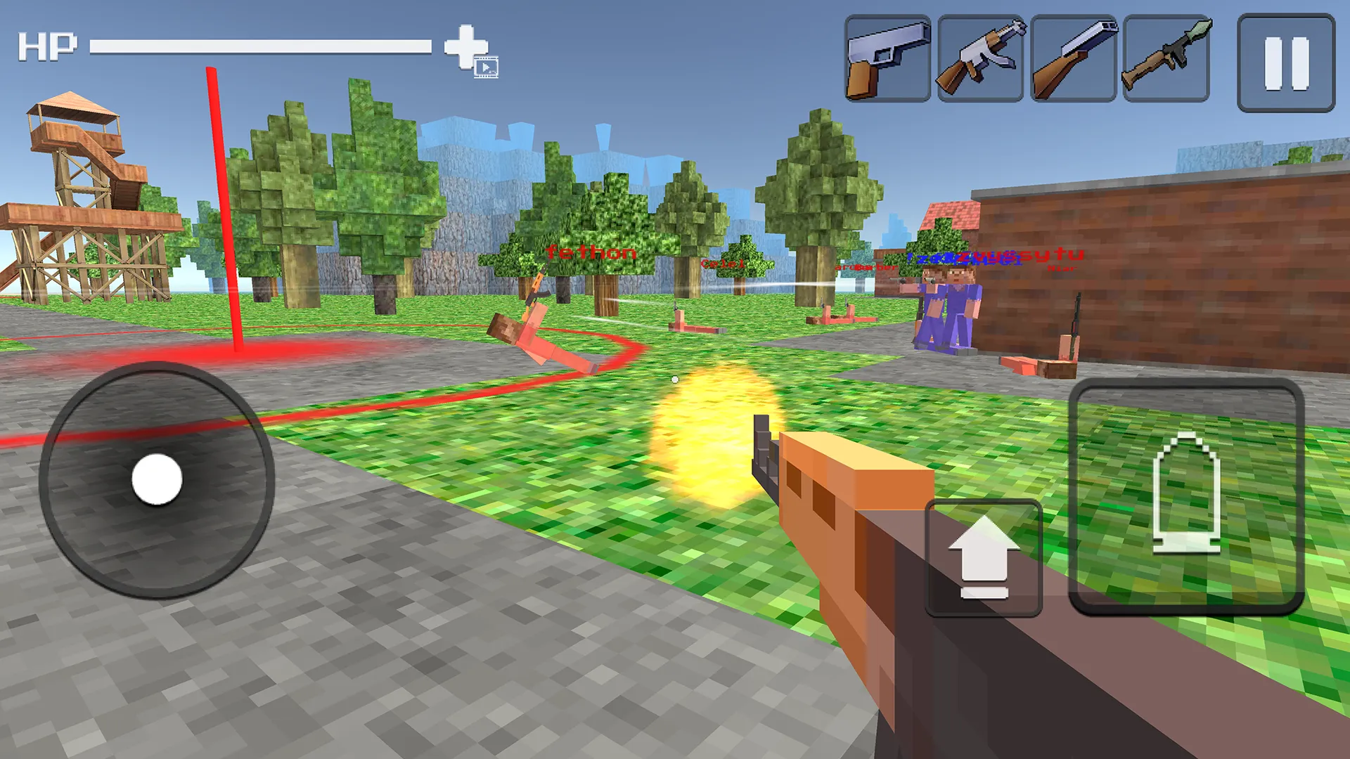 Pixel Gun Shooter 3D | Indus Appstore | Screenshot