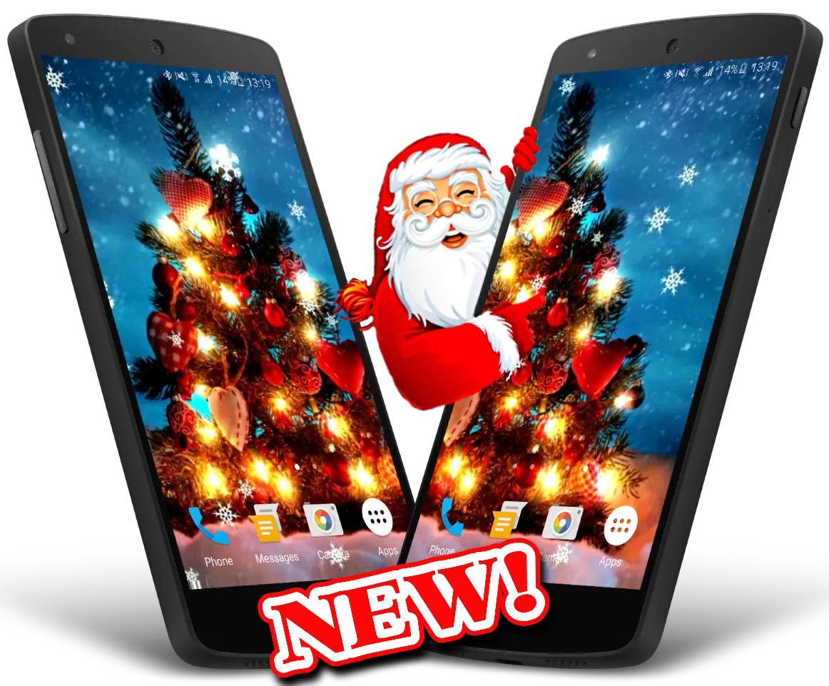 Christmas Tree 3D LWP | Indus Appstore | Screenshot