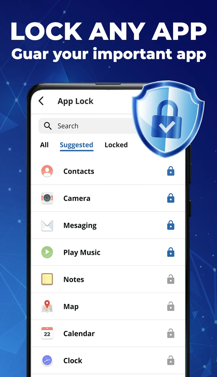 AppLock : Lock app & Pin lock | Indus Appstore | Screenshot