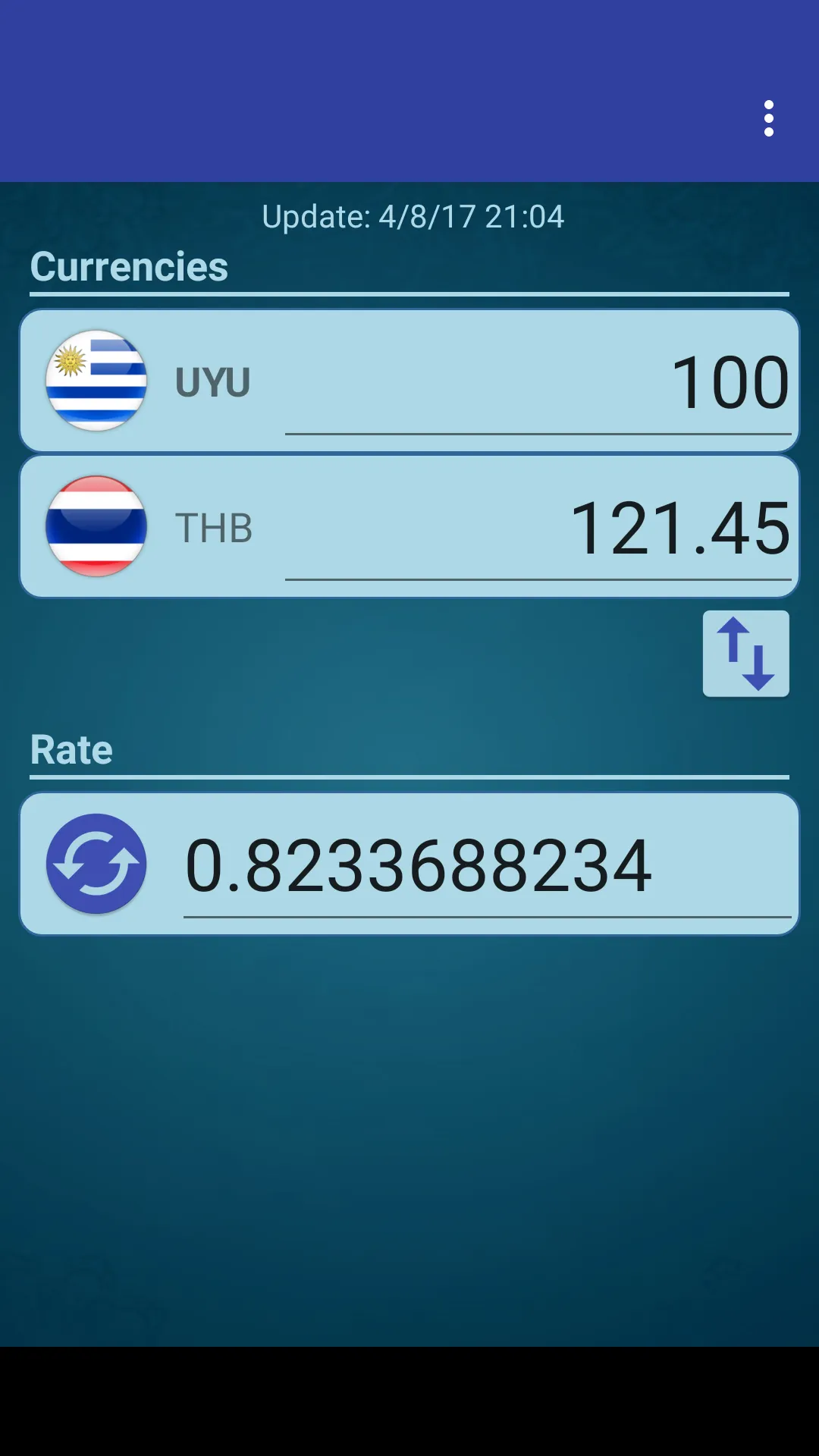 UYU Peso x Thai Baht | Indus Appstore | Screenshot