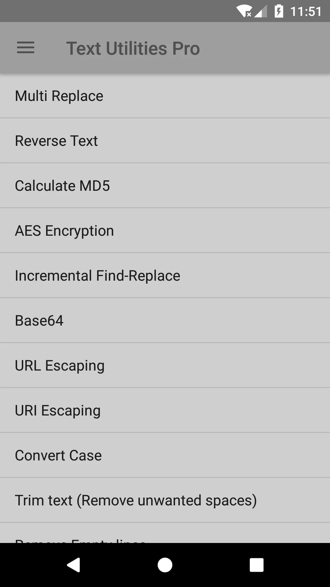 Text Utilities Pro | Indus Appstore | Screenshot