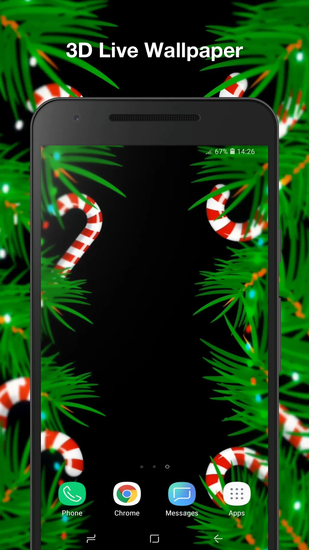 Christmas Frame Live Wallpaper | Indus Appstore | Screenshot