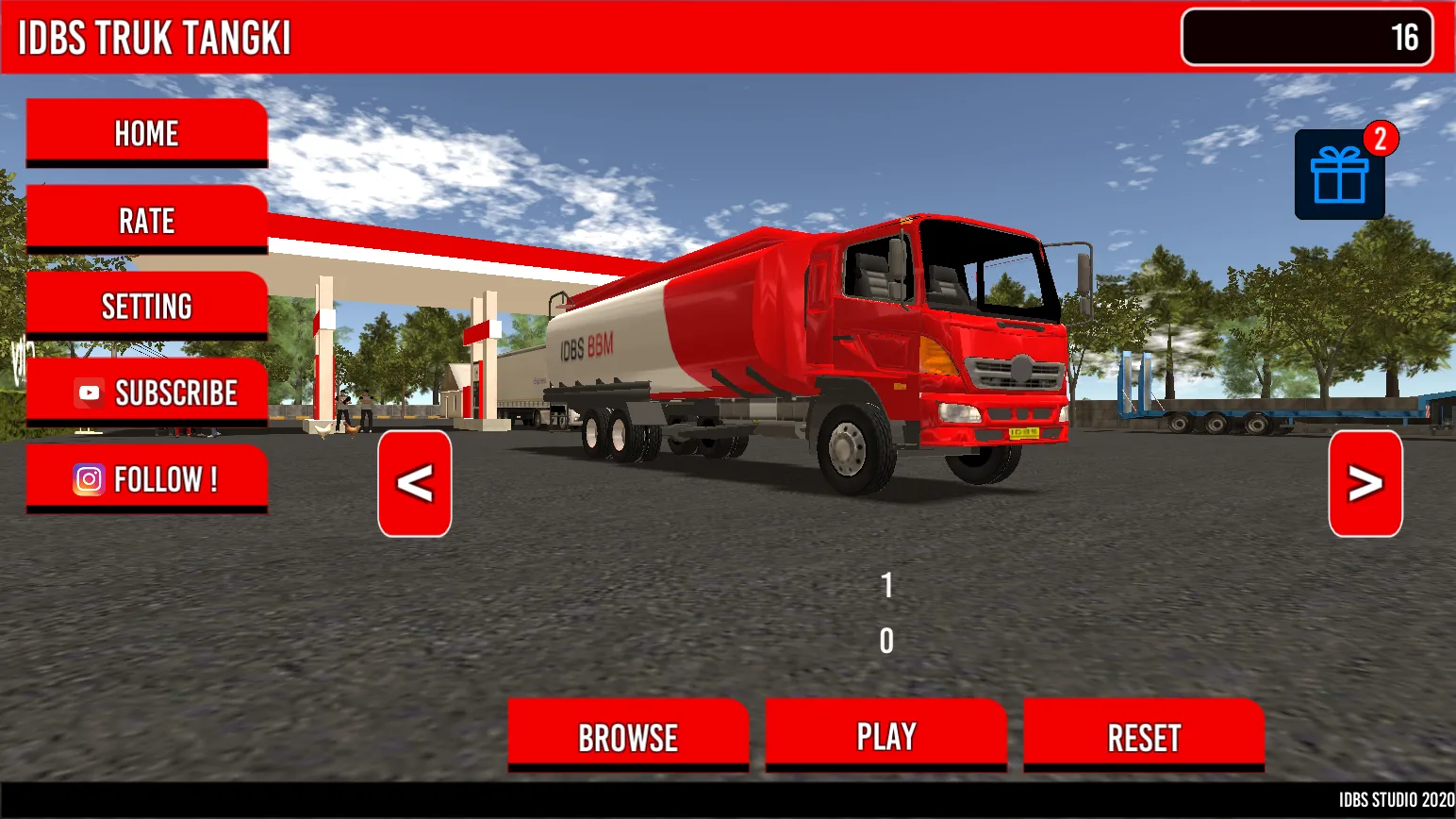 IDBS Truk Tangki | Indus Appstore | Screenshot