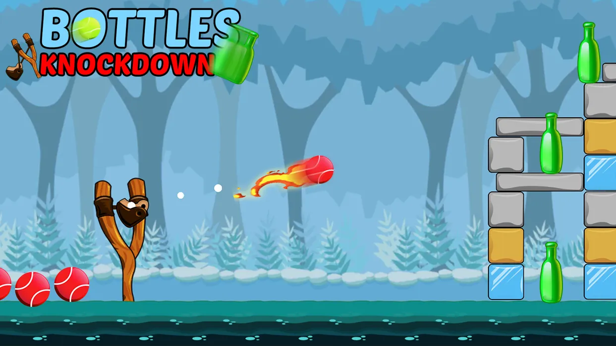 Bottle Shooting Game Knock | Indus Appstore | Screenshot