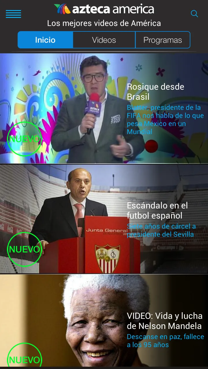 Azteca America | Indus Appstore | Screenshot