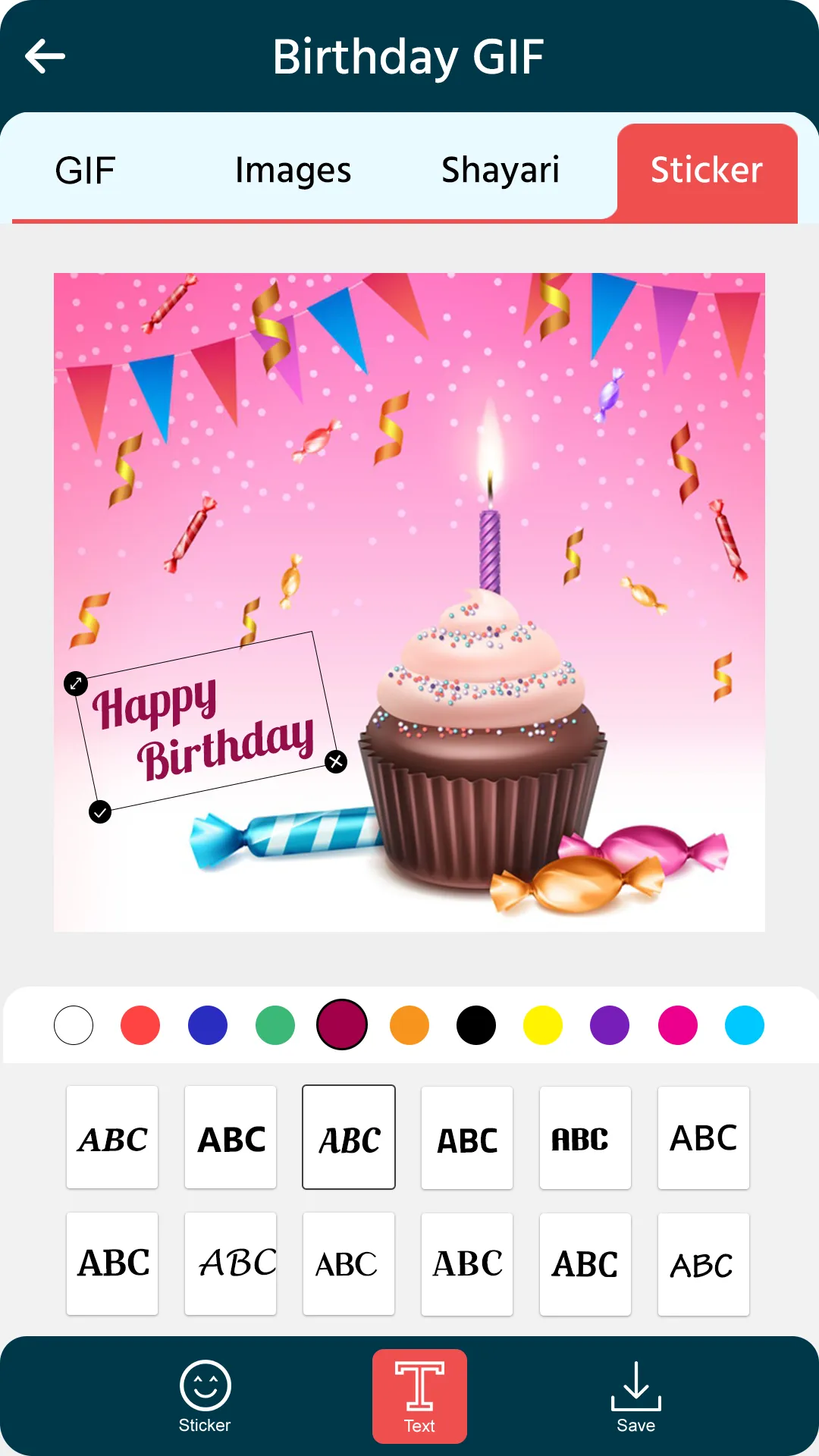 Happy Birthday GIF | Indus Appstore | Screenshot