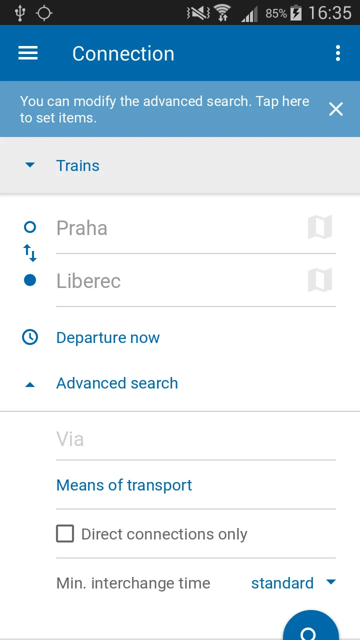 Czech Public Transport IDOS | Indus Appstore | Screenshot