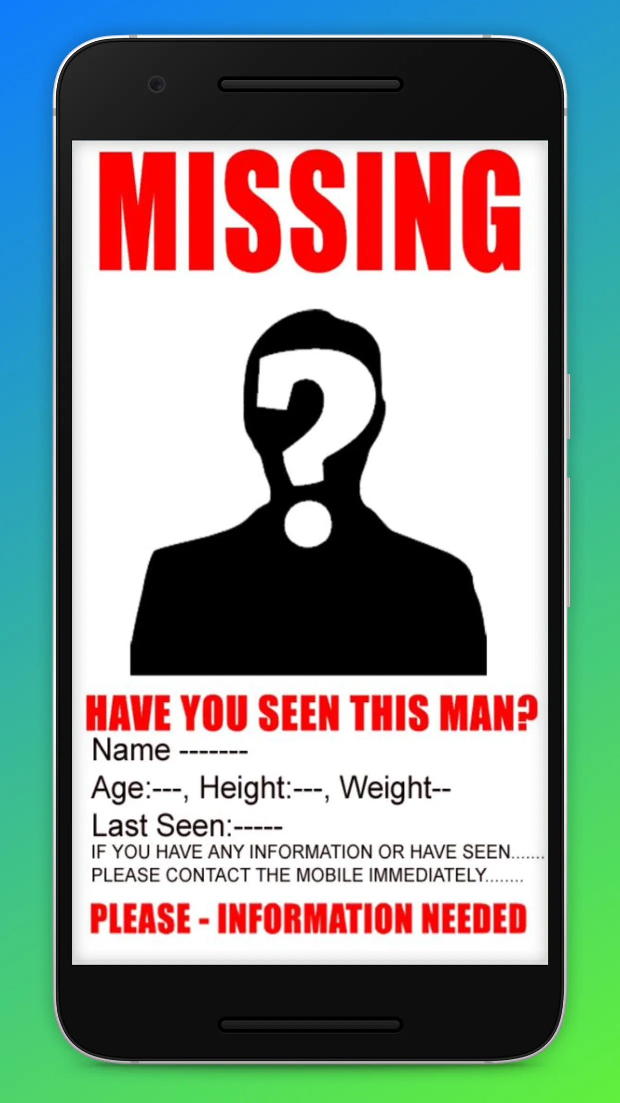 Missing Person - Laapata - Fin | Indus Appstore | Screenshot