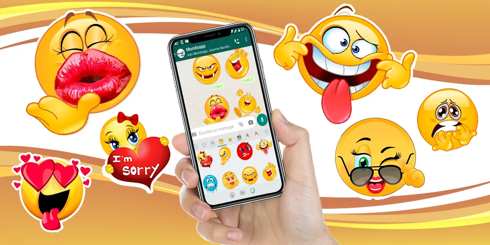 WASticker animated emojis | Indus Appstore | Screenshot