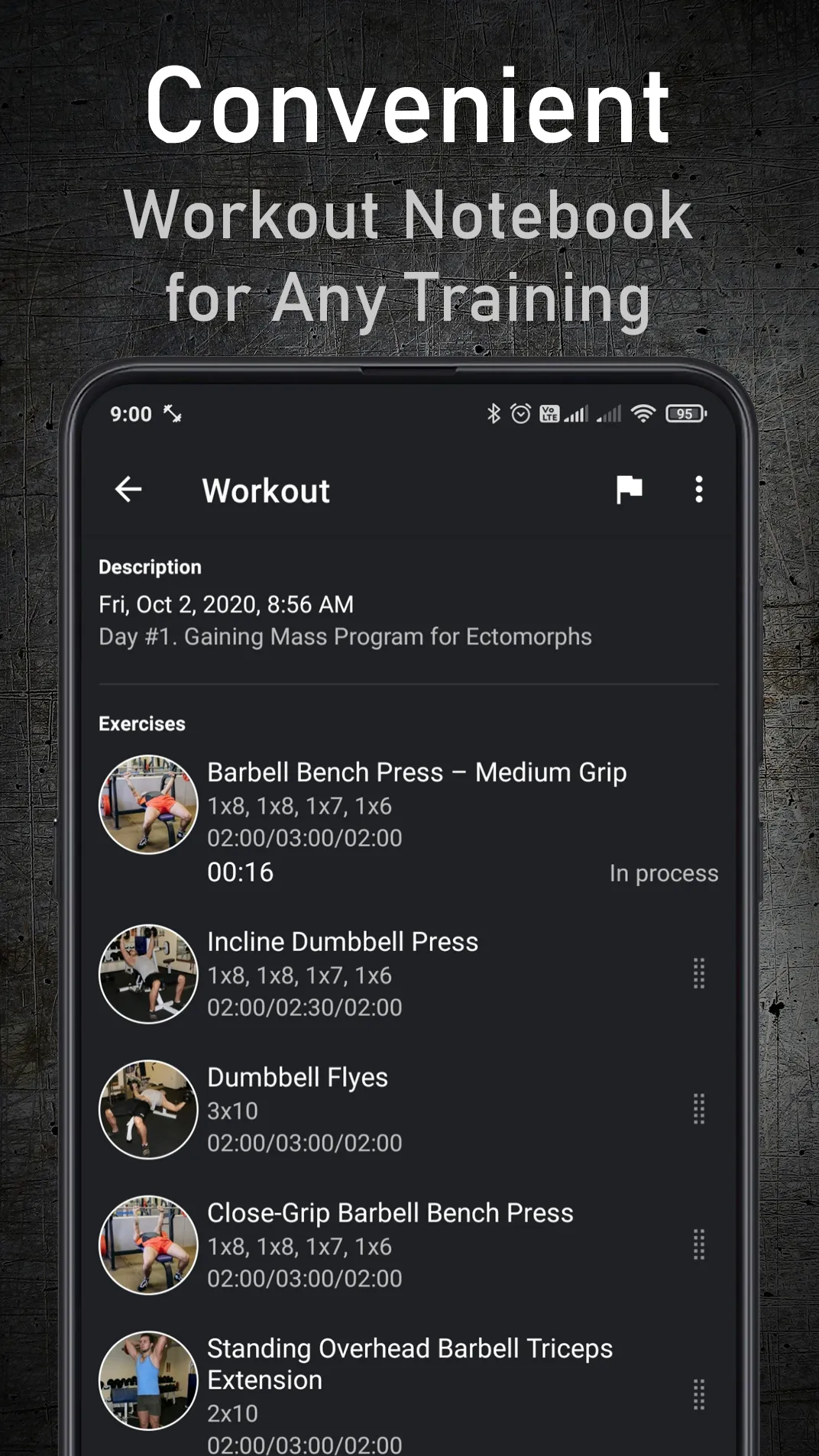 GymUp - workout notebook | Indus Appstore | Screenshot