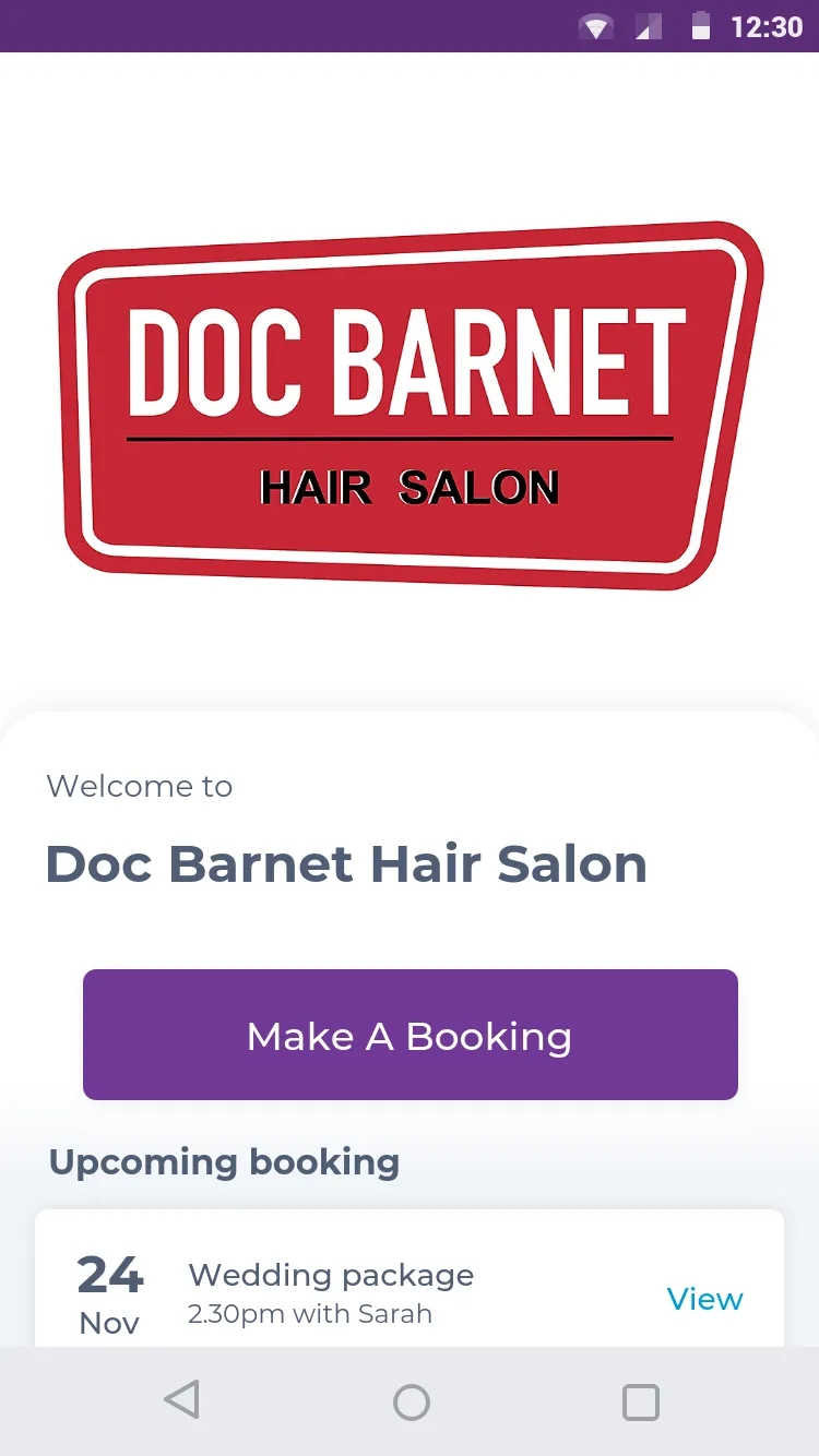 Doc Barnet Hair Salon | Indus Appstore | Screenshot