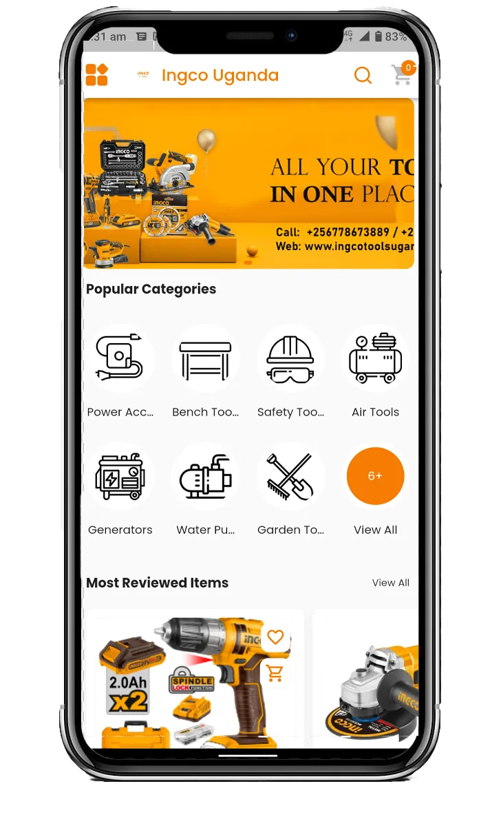 Ingco Tools Uganda | Indus Appstore | Screenshot