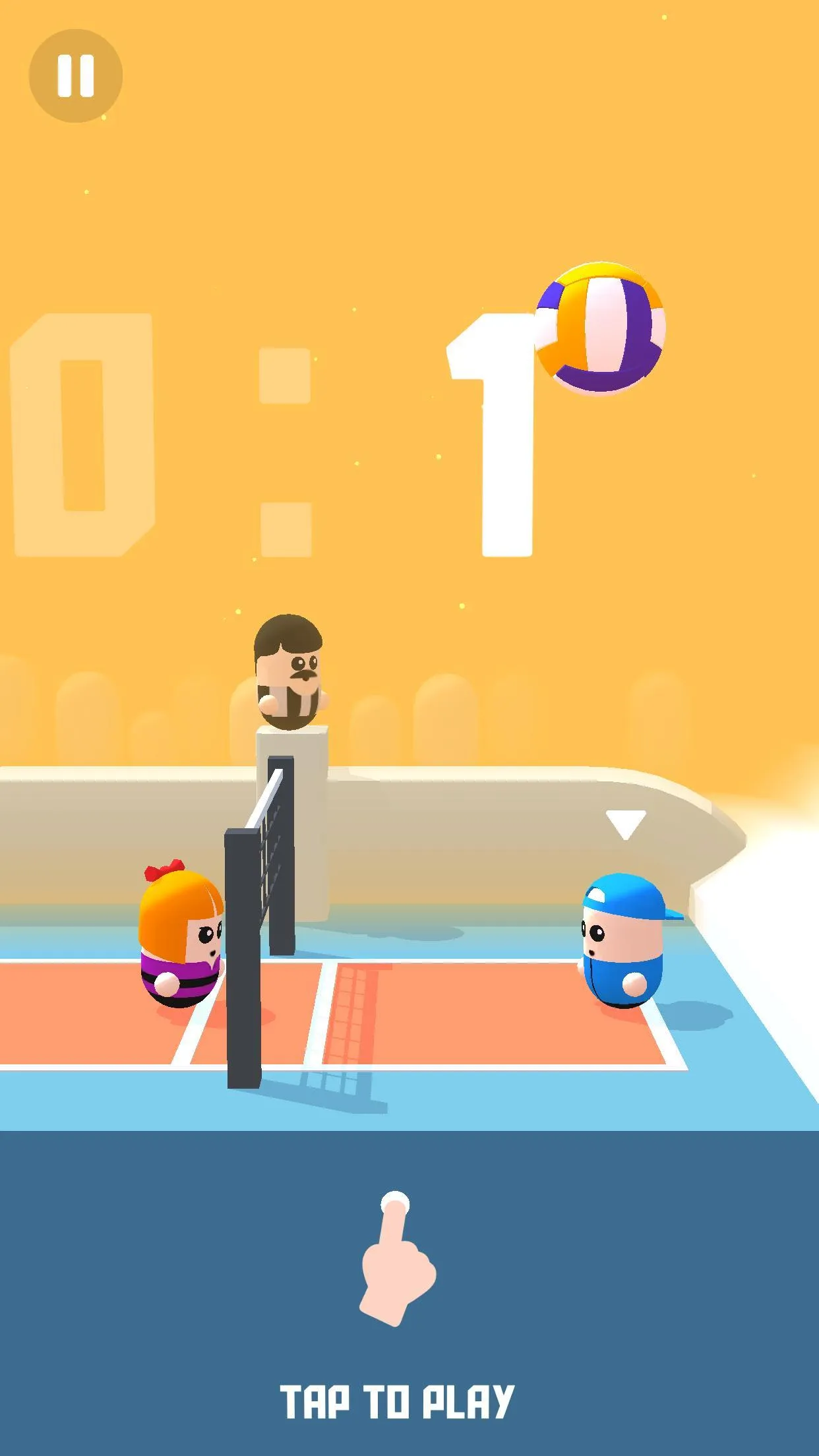 Volleyball Game - Volley Beans | Indus Appstore | Screenshot