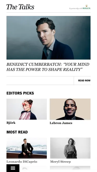 The Talks Interview Magazine | Indus Appstore | Screenshot