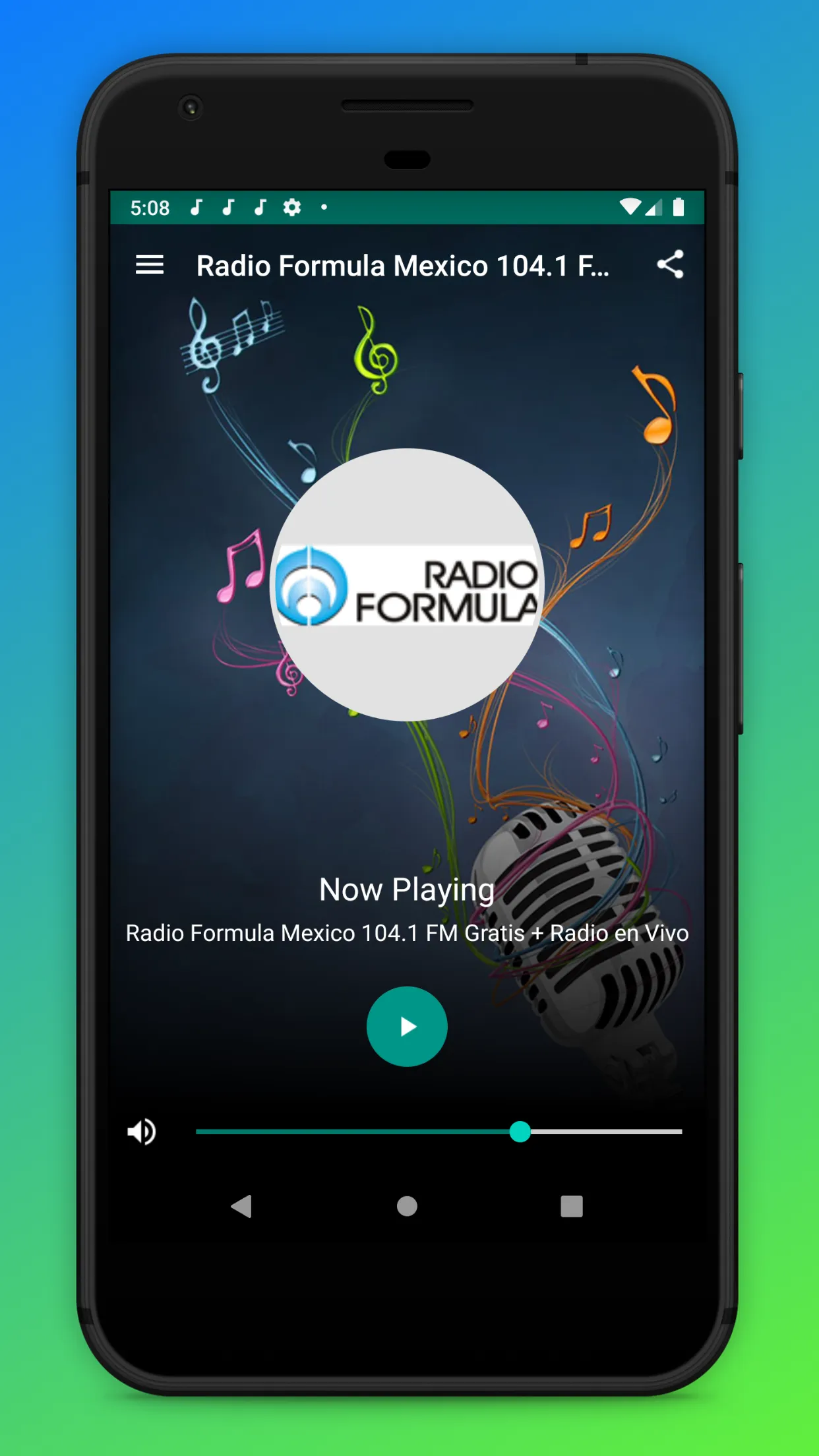 Radio Formula 104.1 FM Mexico | Indus Appstore | Screenshot