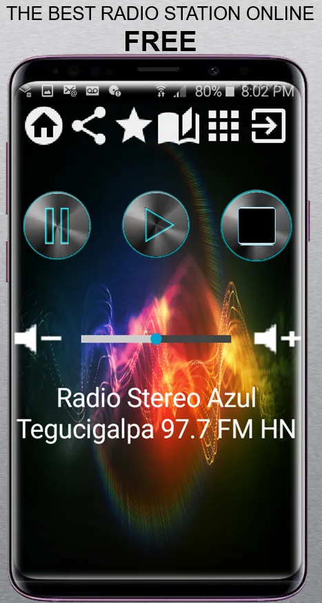 Radio Stereo Azul Tegucigalpa | Indus Appstore | Screenshot