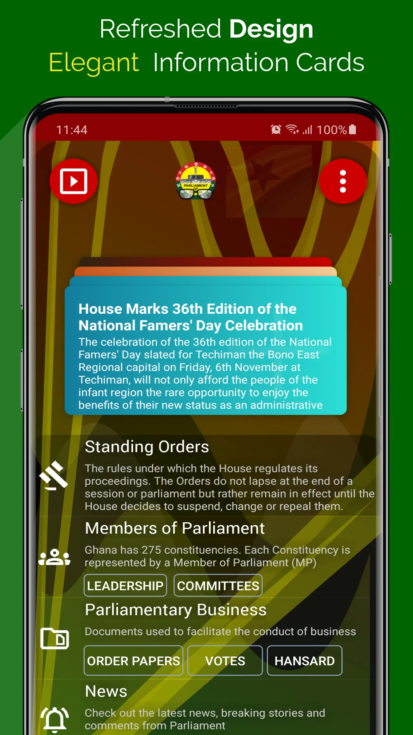 Parliamentary Watch | Indus Appstore | Screenshot