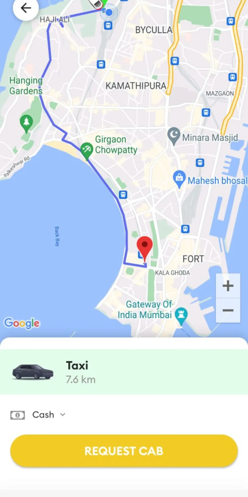 HAWP : Taxi Service for Mumbai | Indus Appstore | Screenshot