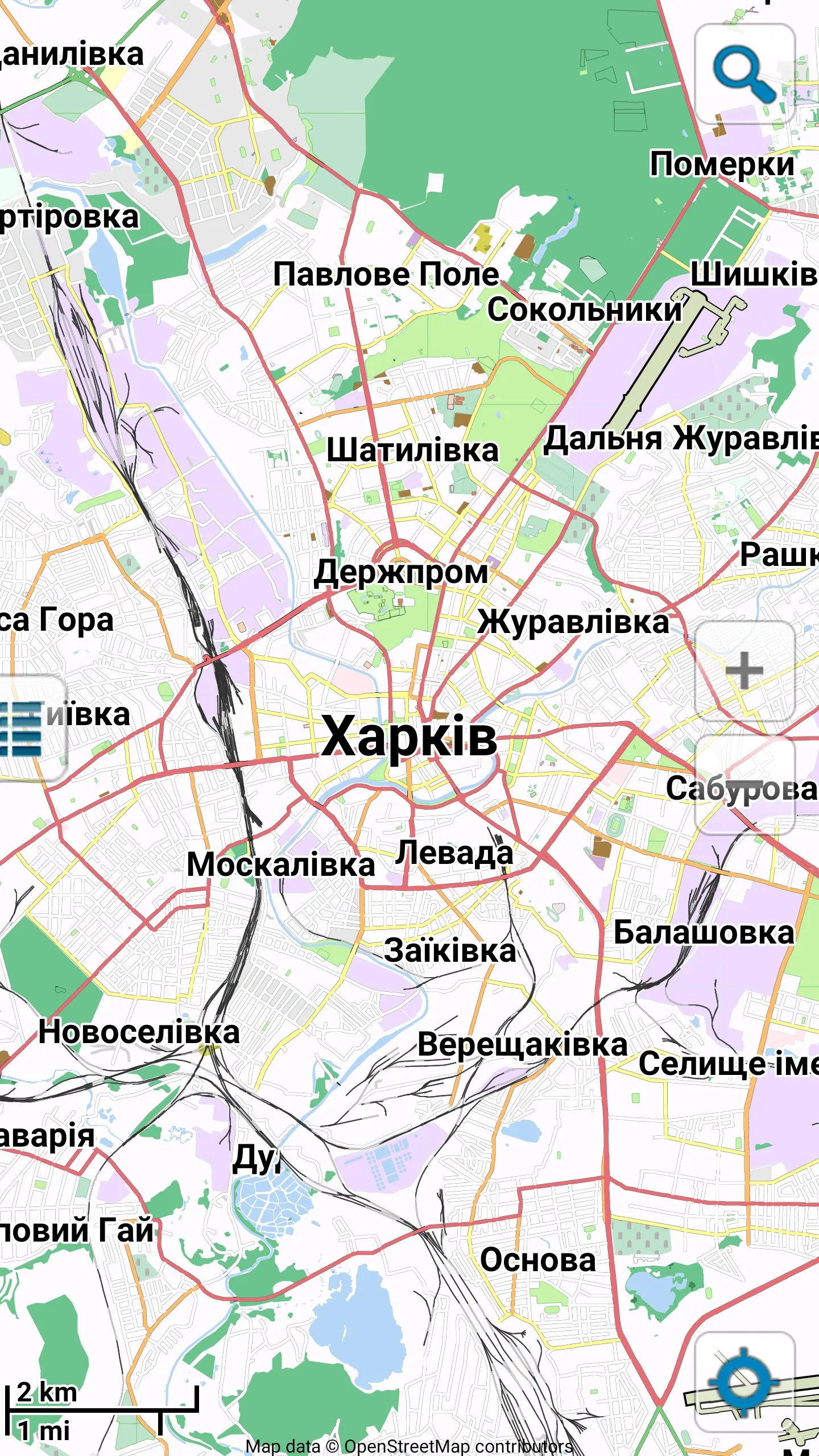 Map of Kharkiv | Indus Appstore | Screenshot