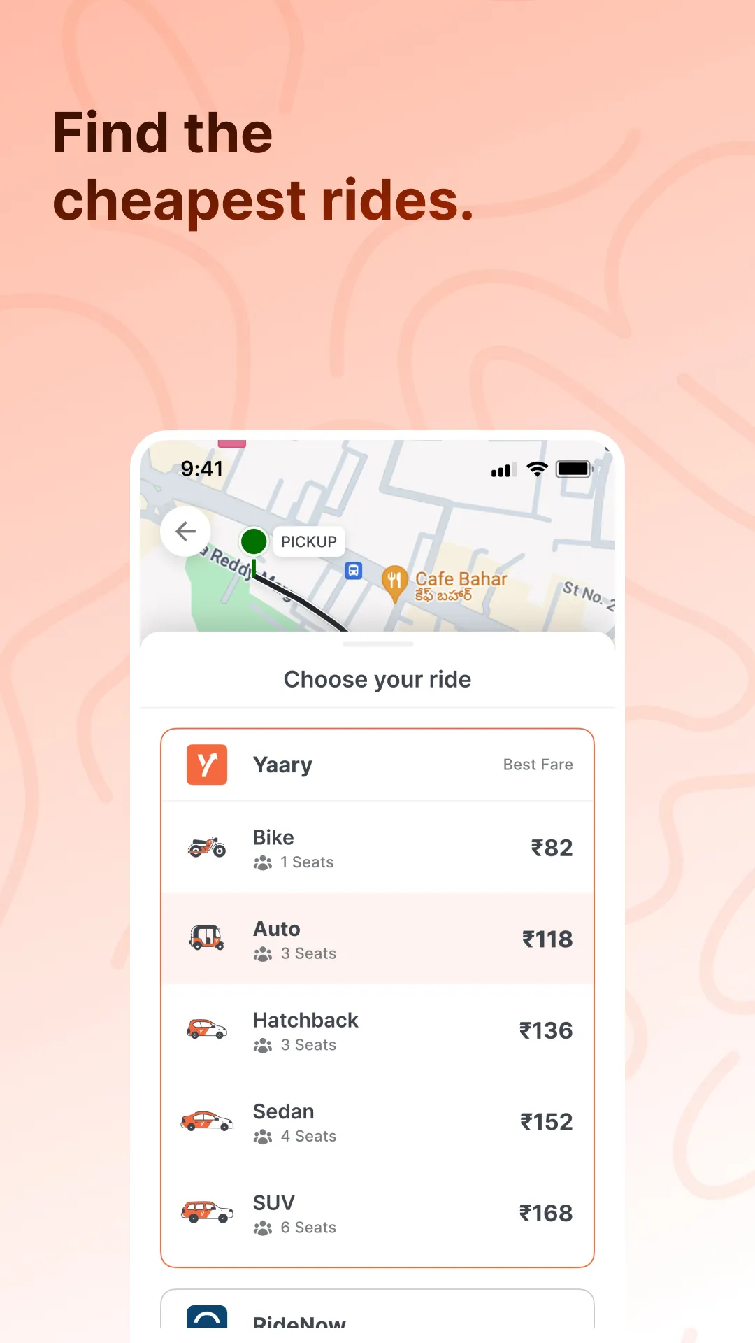 Yaary – Auto, Cab & Bike-Taxi | Indus Appstore | Screenshot