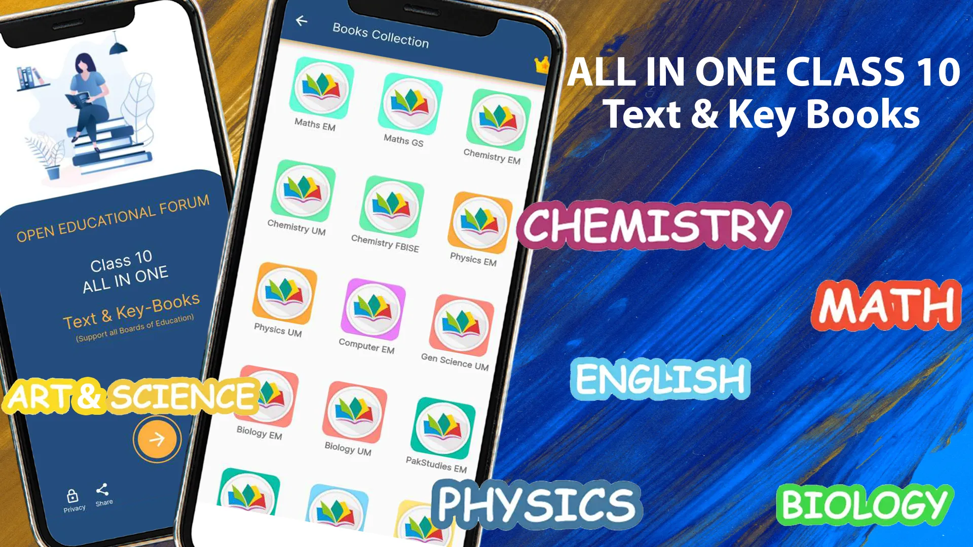 All-in-1 Books & Keys Class 10 | Indus Appstore | Screenshot