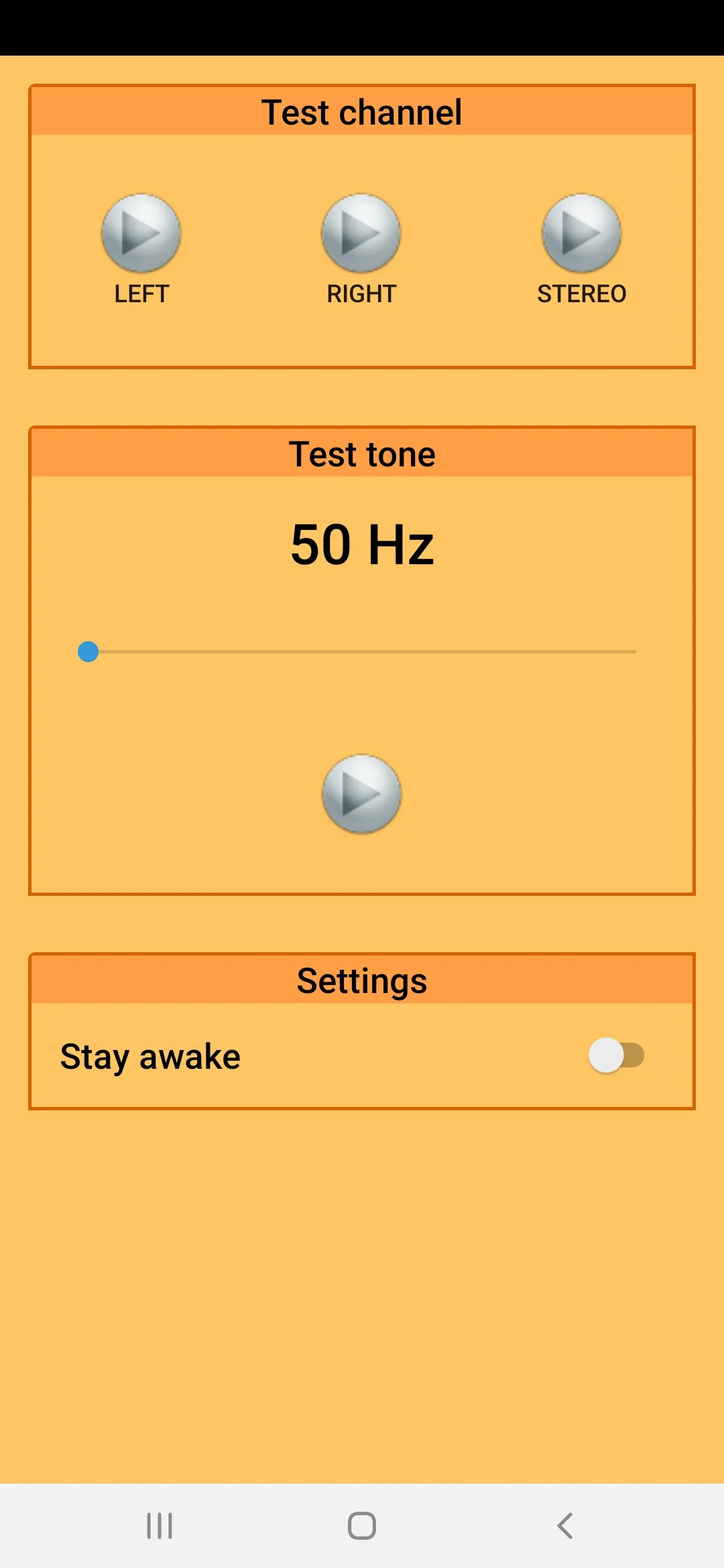 Audio tester | Indus Appstore | Screenshot