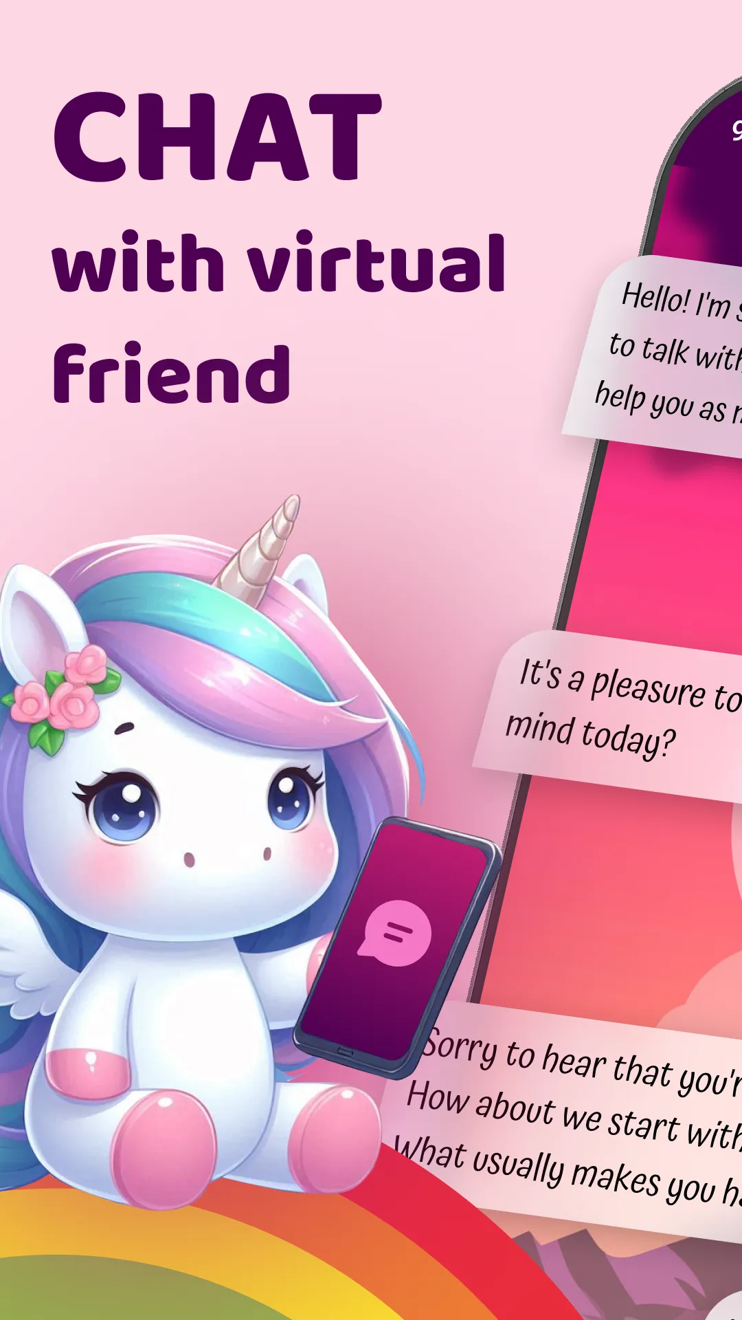 Talking Unicorn - Virtual Chat | Indus Appstore | Screenshot