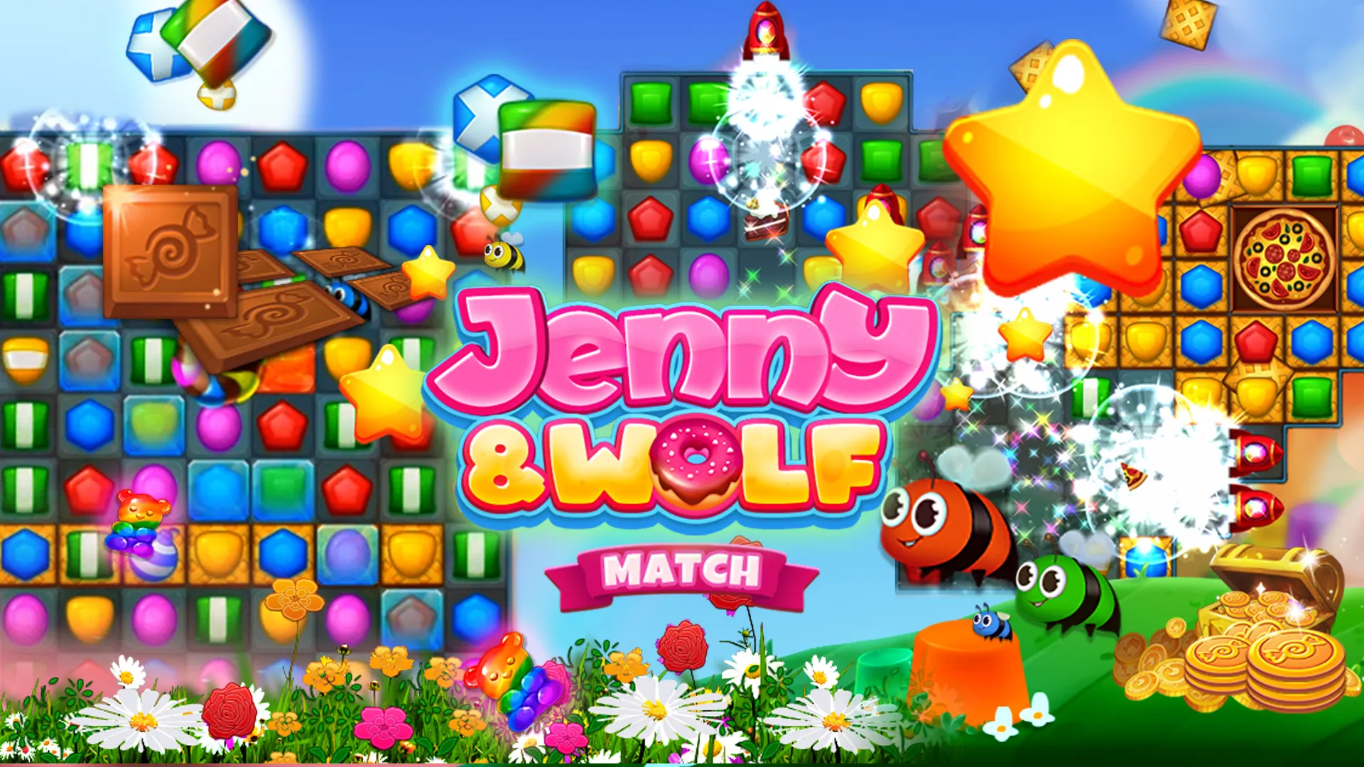 Jenny & Wolf Match | Indus Appstore | Screenshot