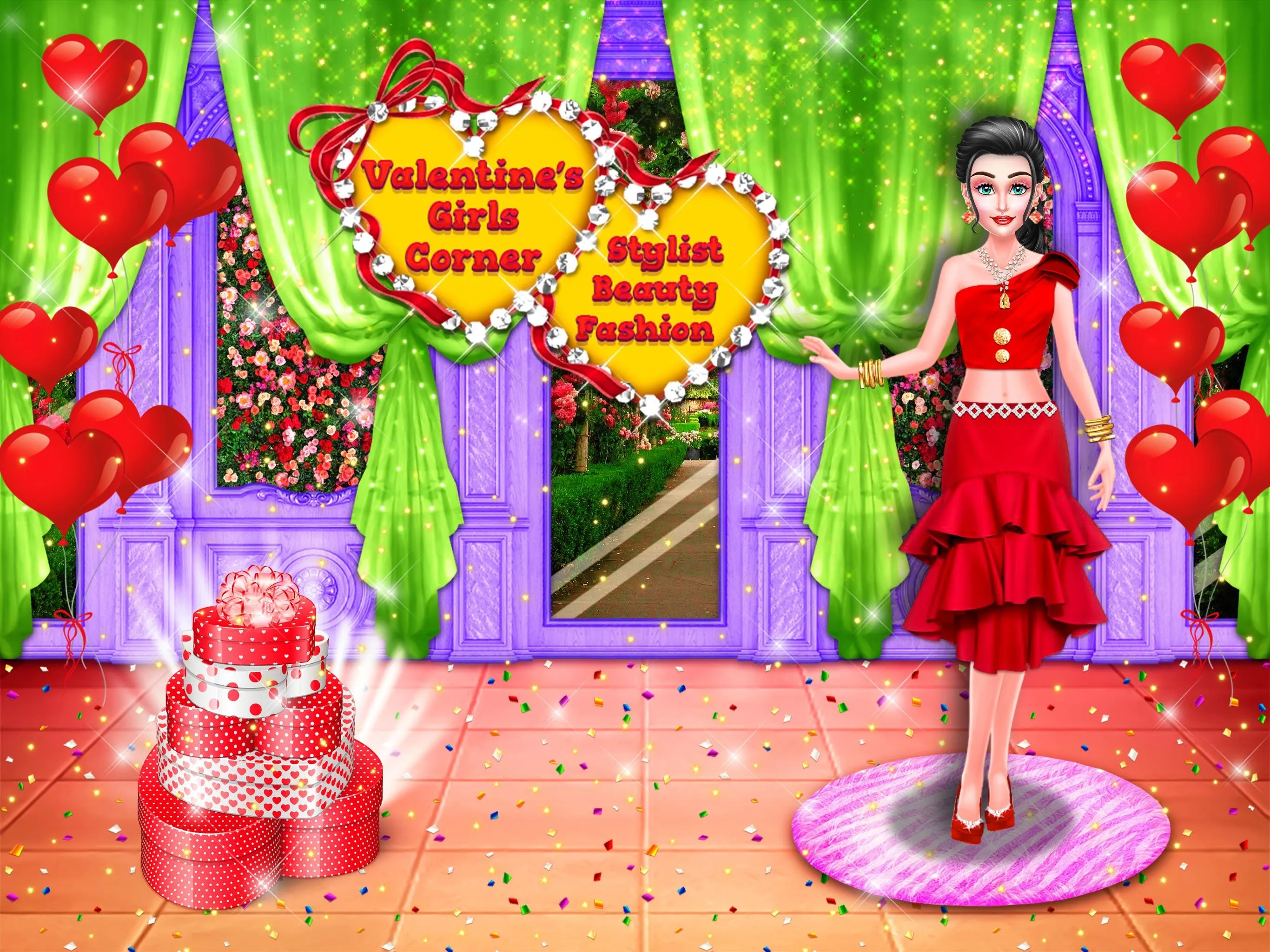 Valentine’s Girls Corner | Indus Appstore | Screenshot