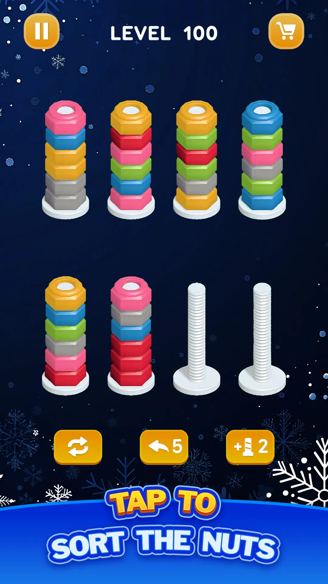 Nut Sort - Color Puzzle Games | Indus Appstore | Screenshot