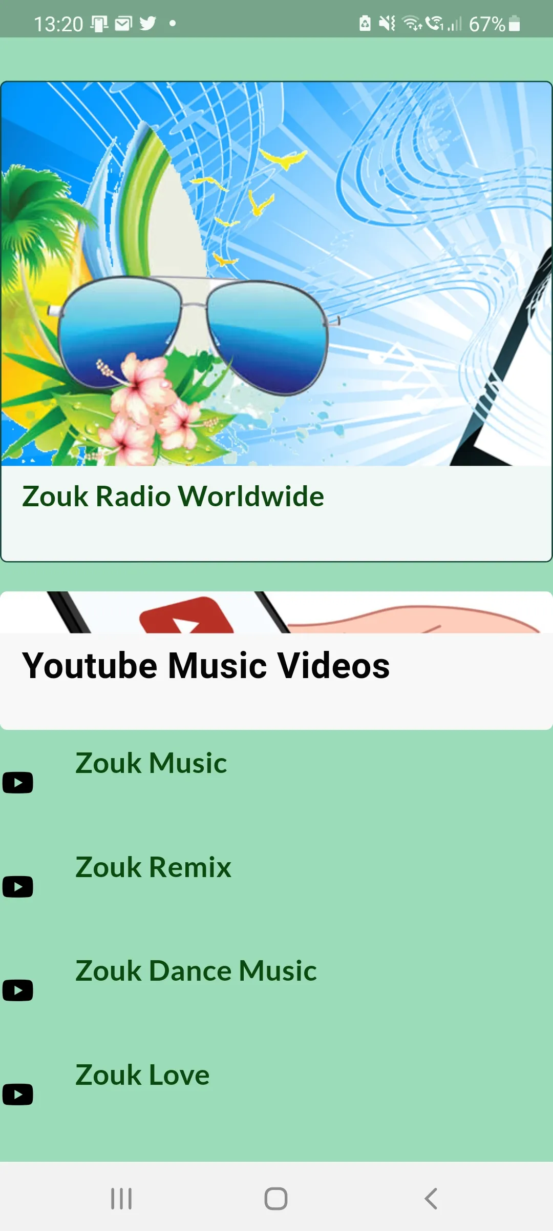 Zouk Music Radio Stations | Indus Appstore | Screenshot