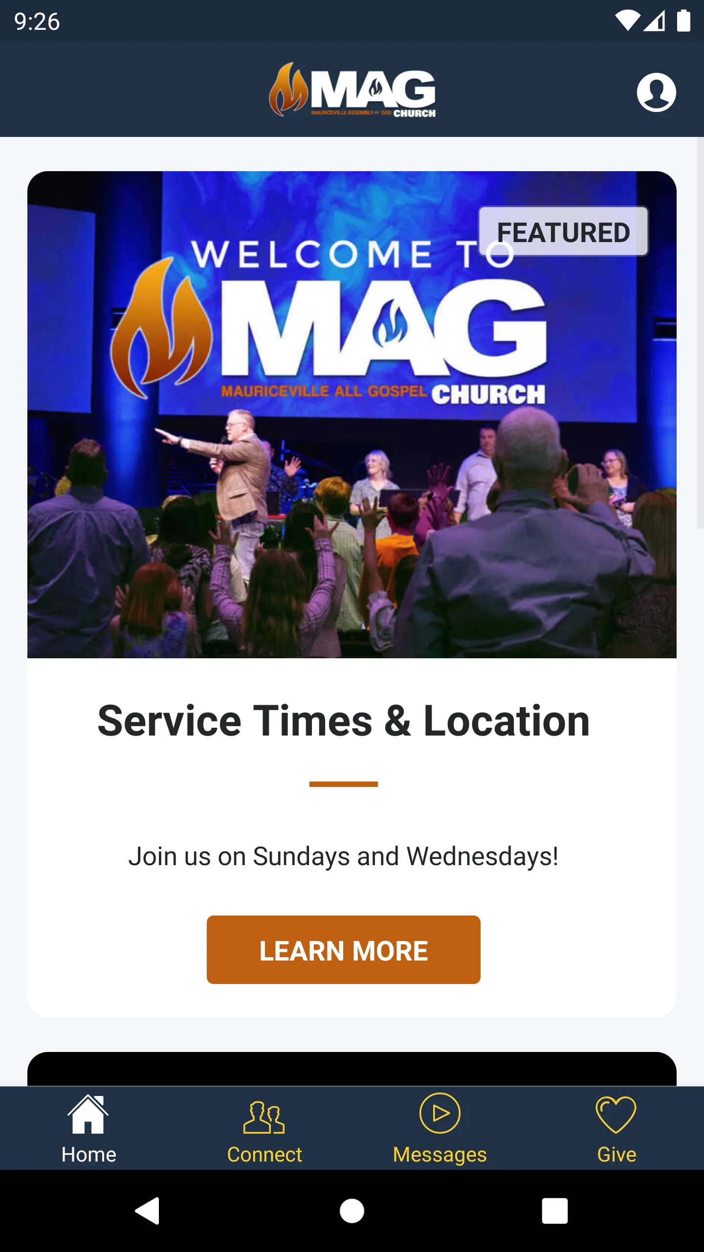 My MAG Church | Indus Appstore | Screenshot