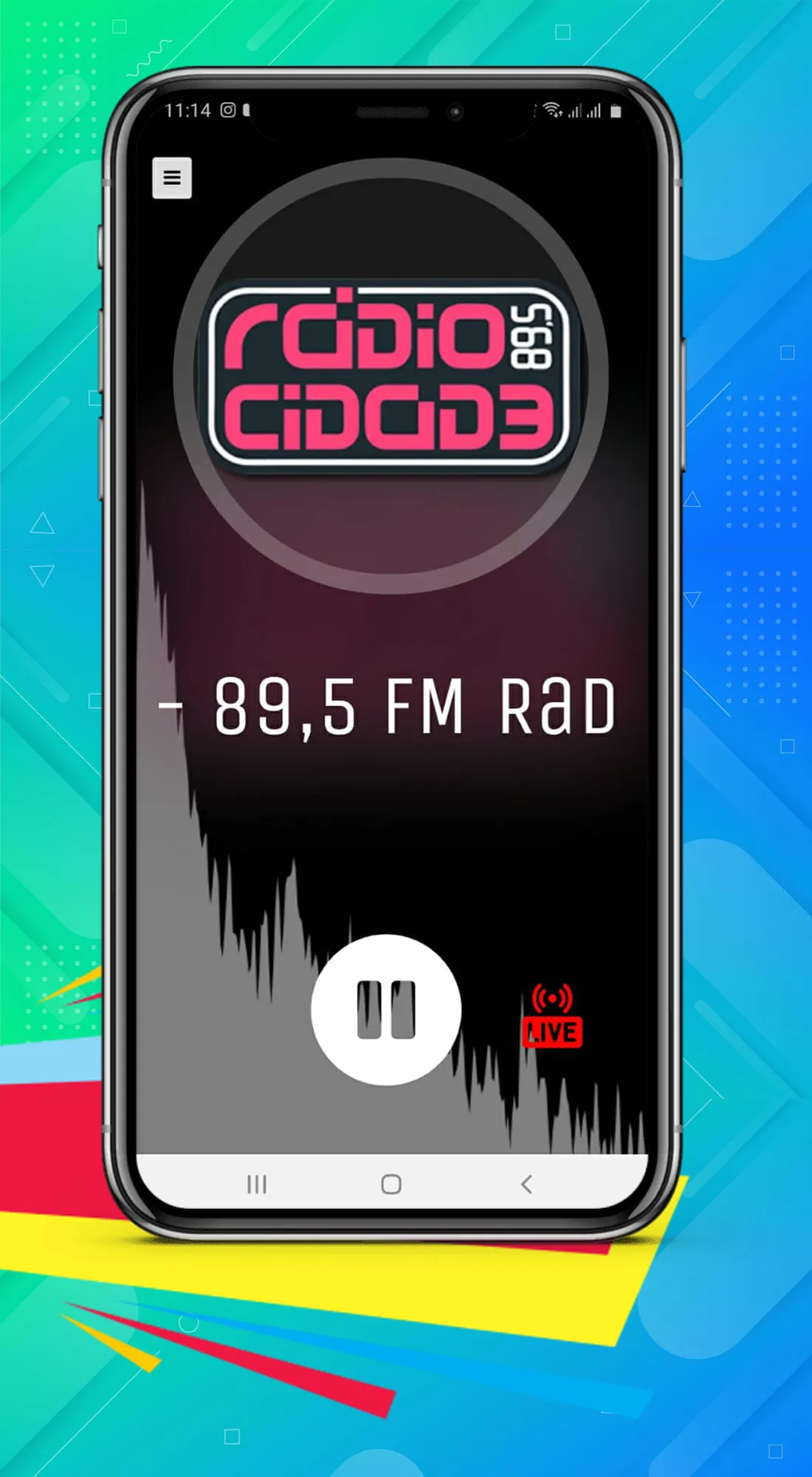 Rádio Cidade Sul Minas 89,5 FM | Indus Appstore | Screenshot