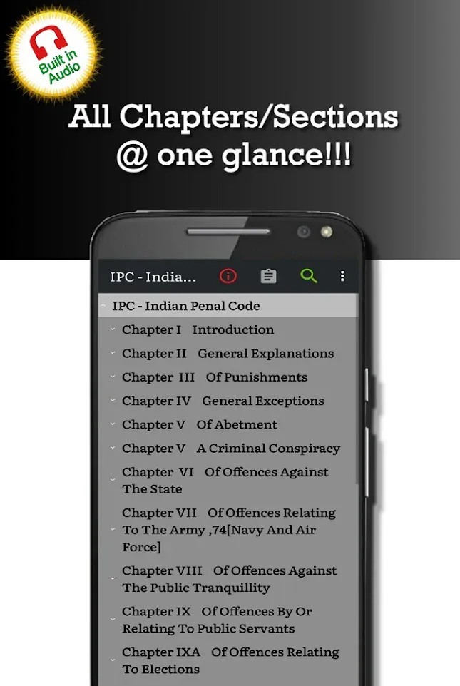 Indian Penal Code 1860 (IPC) | Indus Appstore | Screenshot