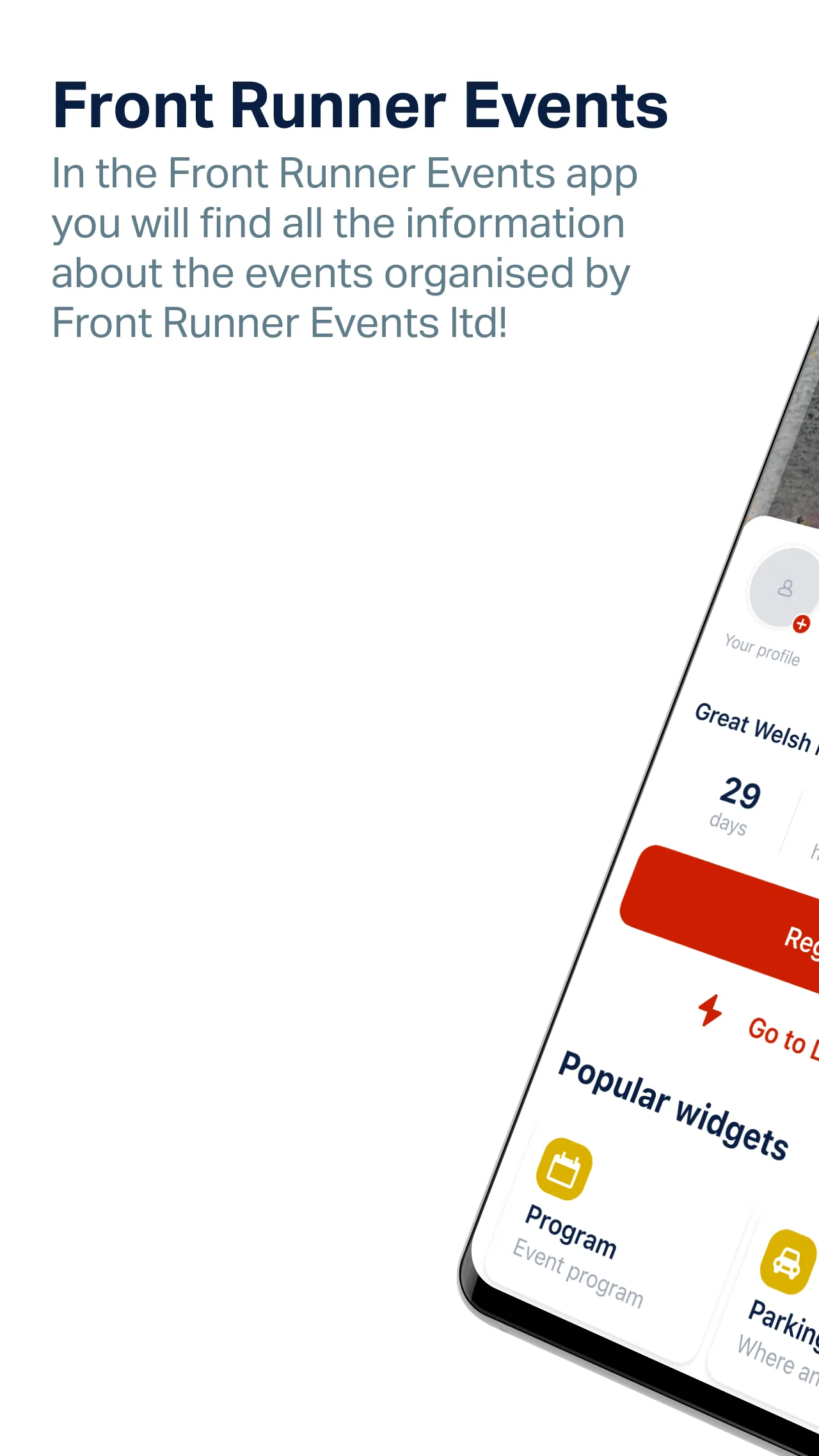 Front Runner Events | Indus Appstore | Screenshot