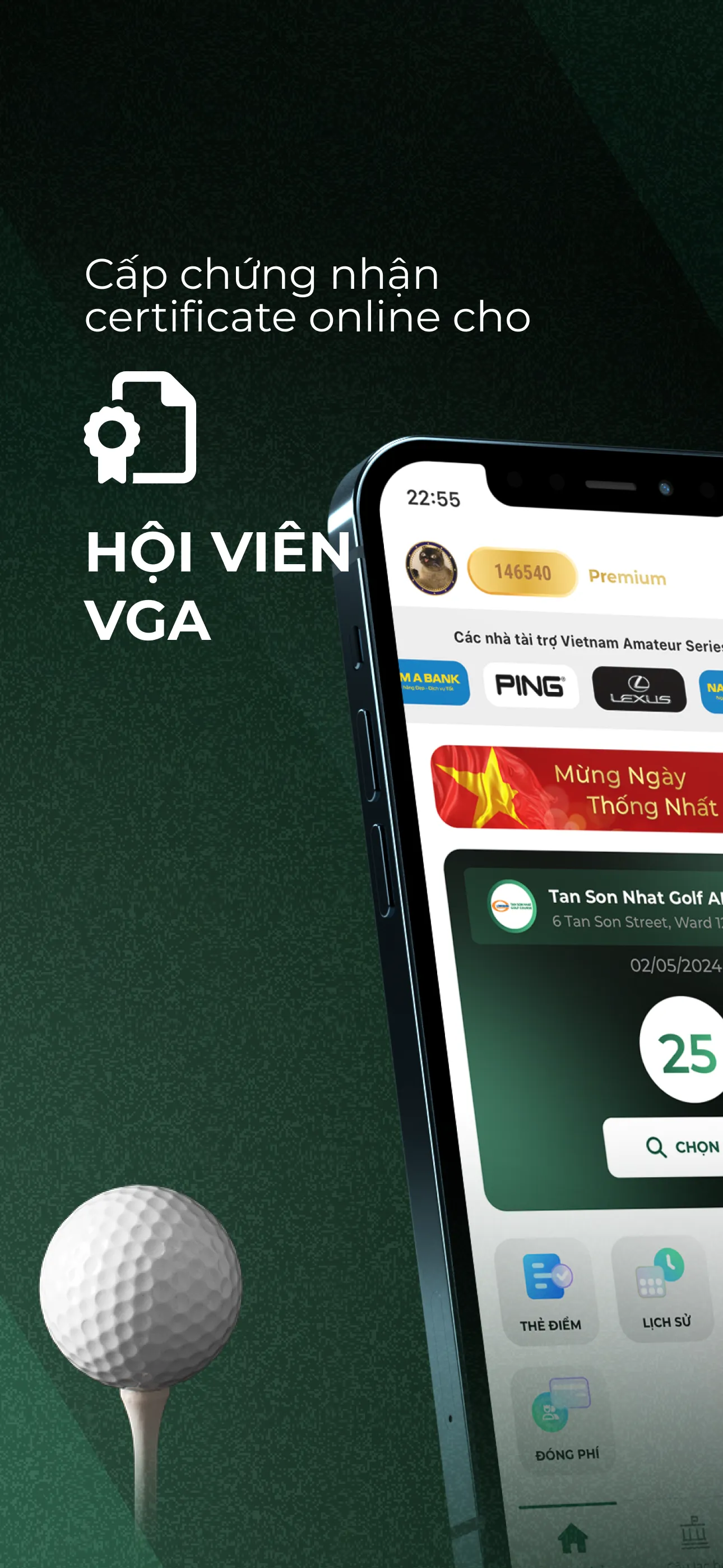 vHandicap - Golf, Joy, Connect | Indus Appstore | Screenshot