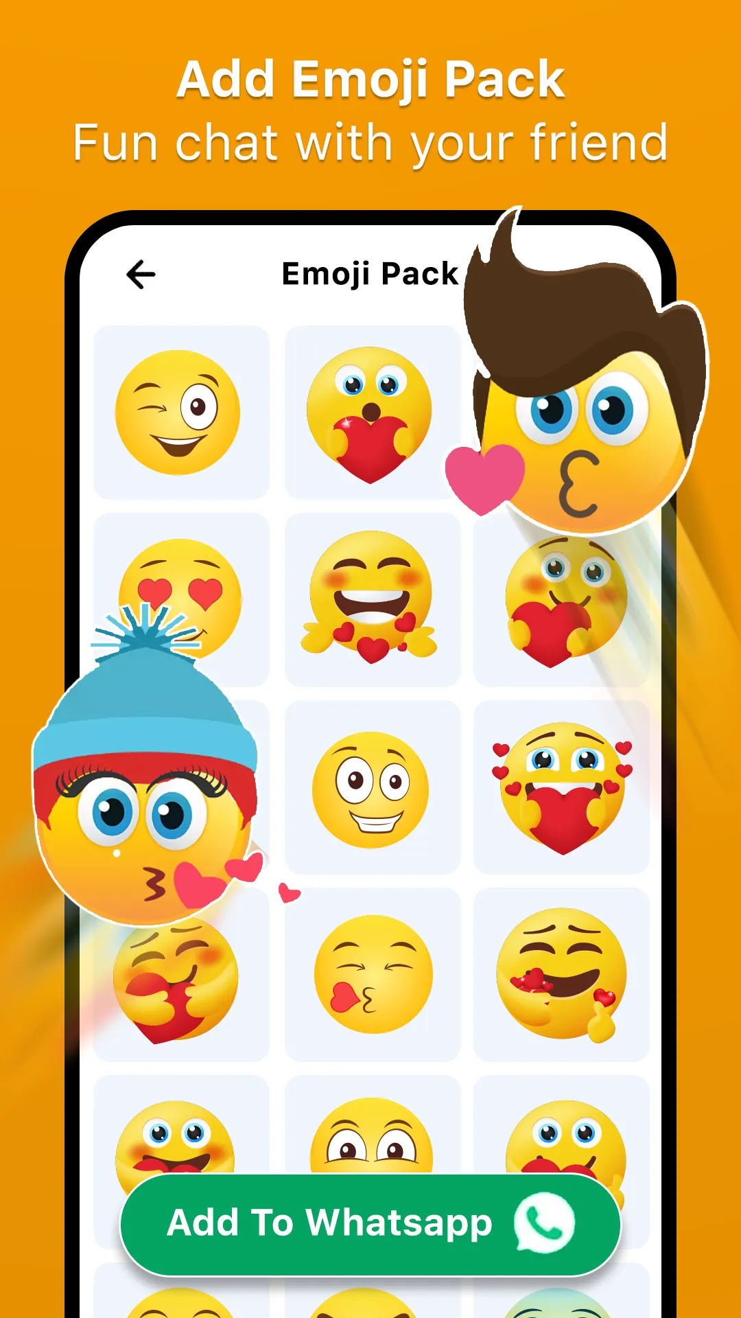 Stickers and Emoji - WASticker | Indus Appstore | Screenshot
