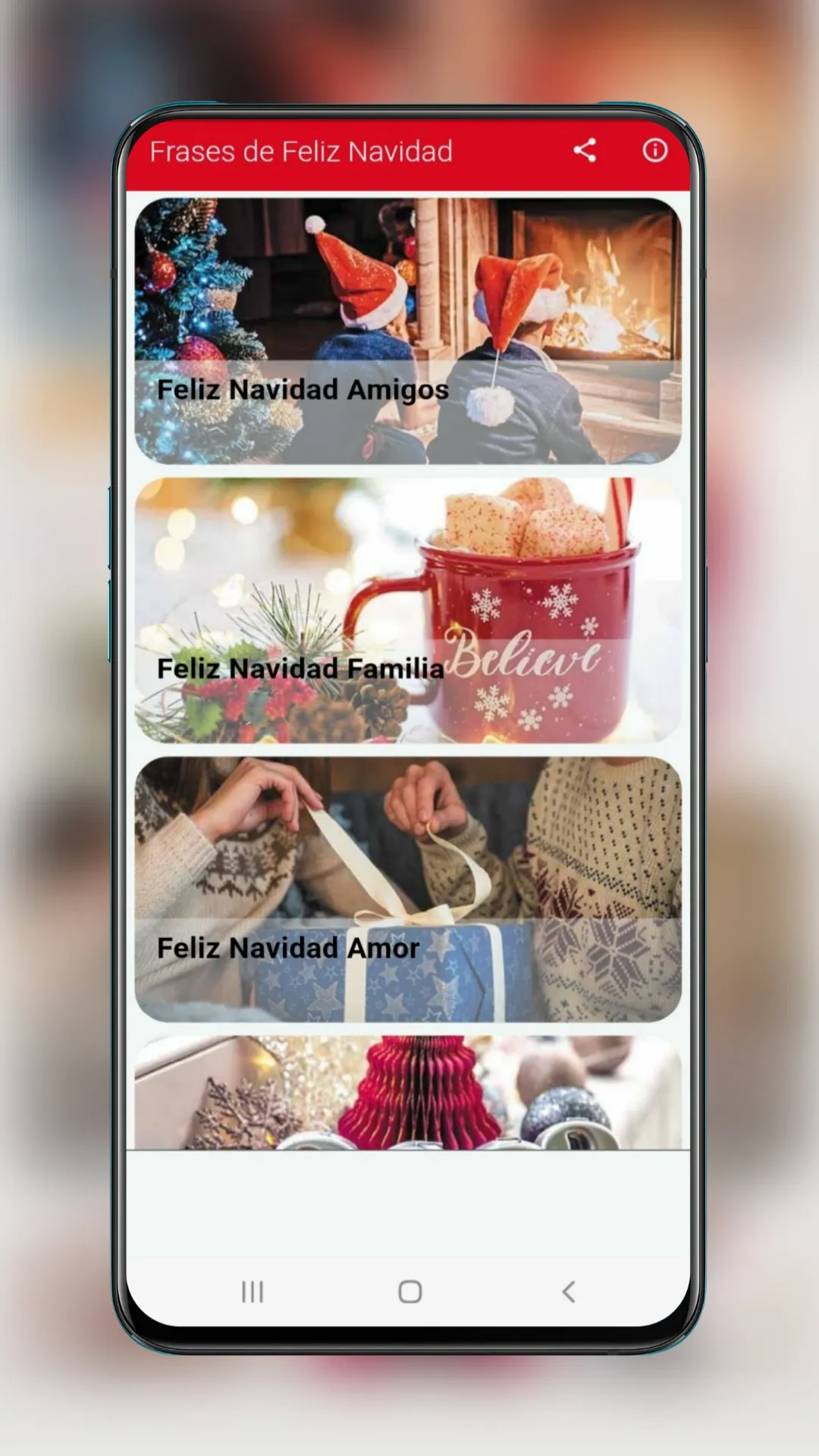 Frases Bonitas Feliz Navidad | Indus Appstore | Screenshot