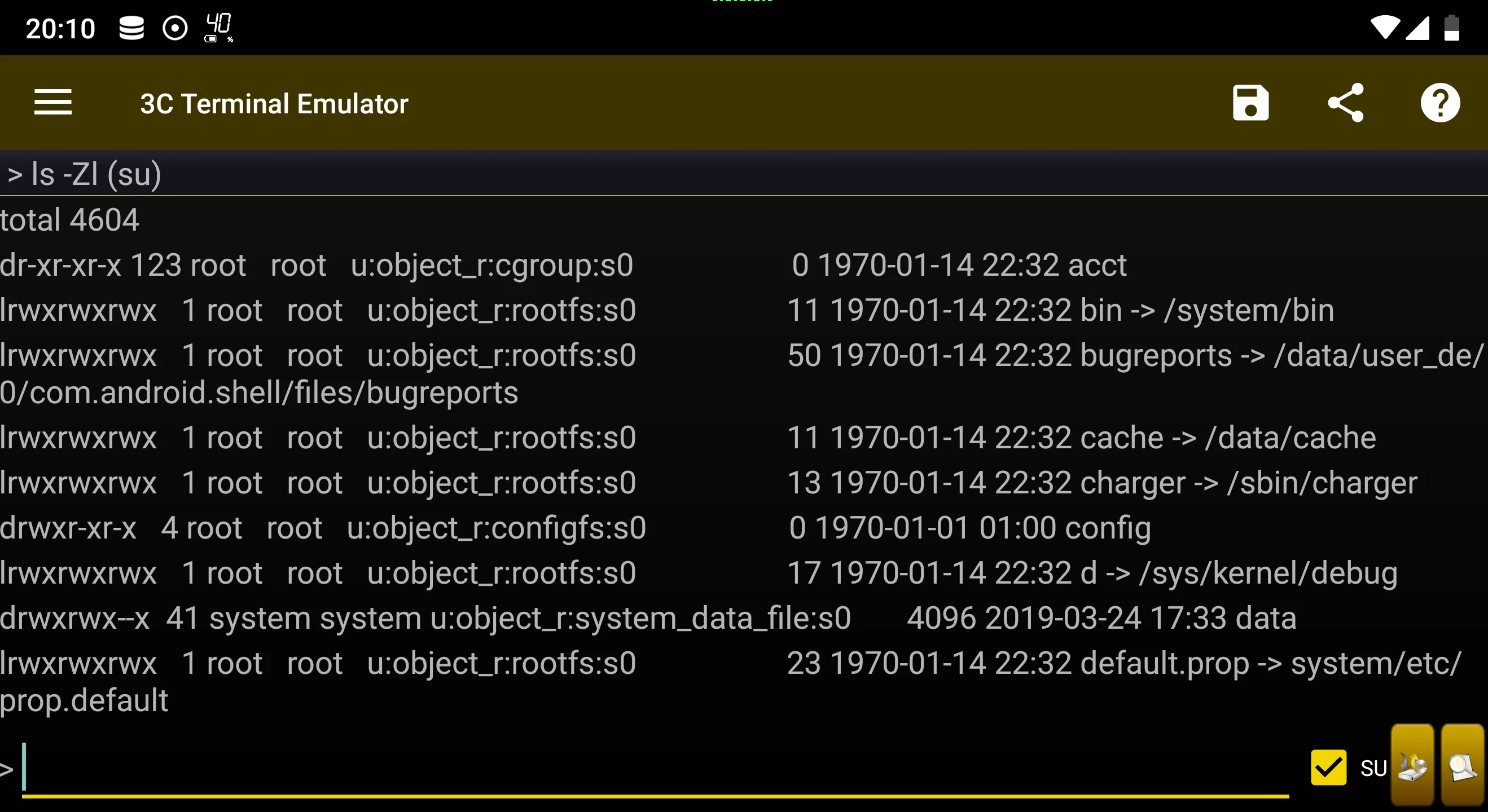 3C Terminal Emulator | Indus Appstore | Screenshot