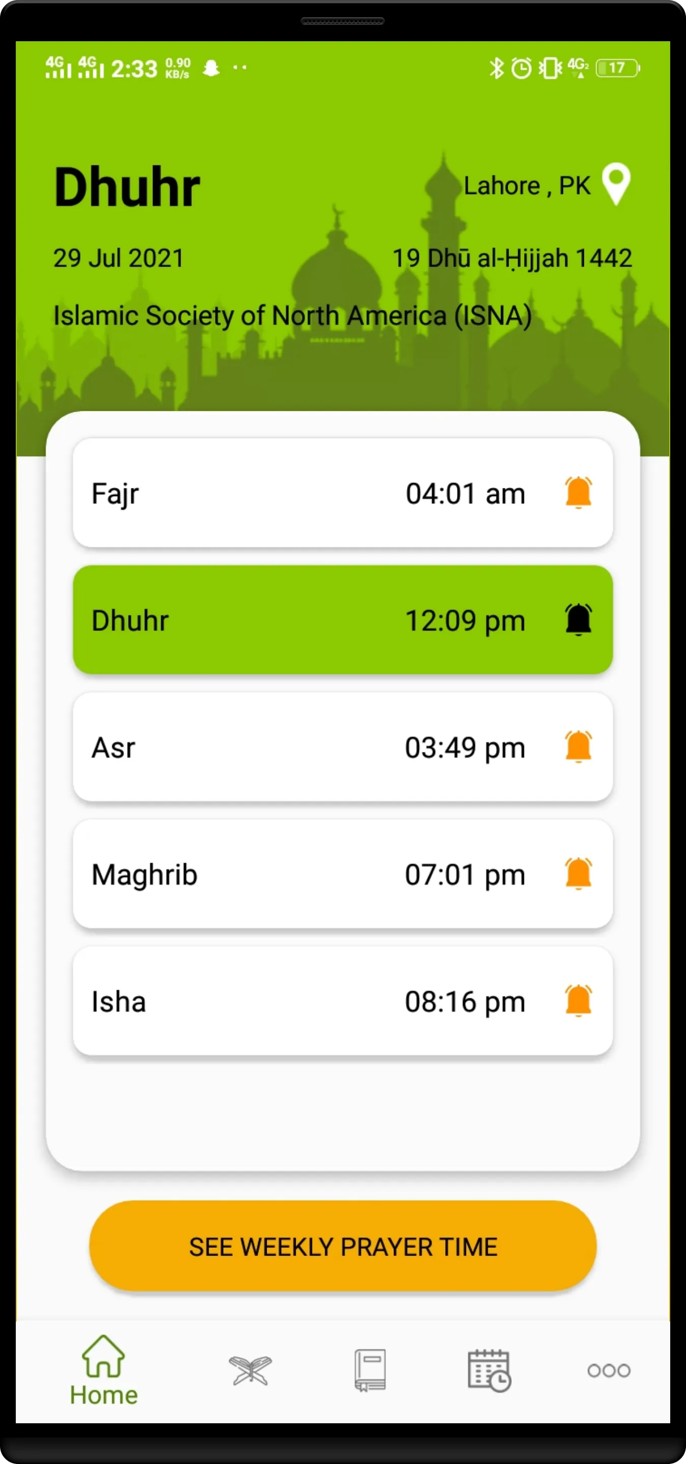 Taibah Islamic - Prayer Times | Indus Appstore | Screenshot