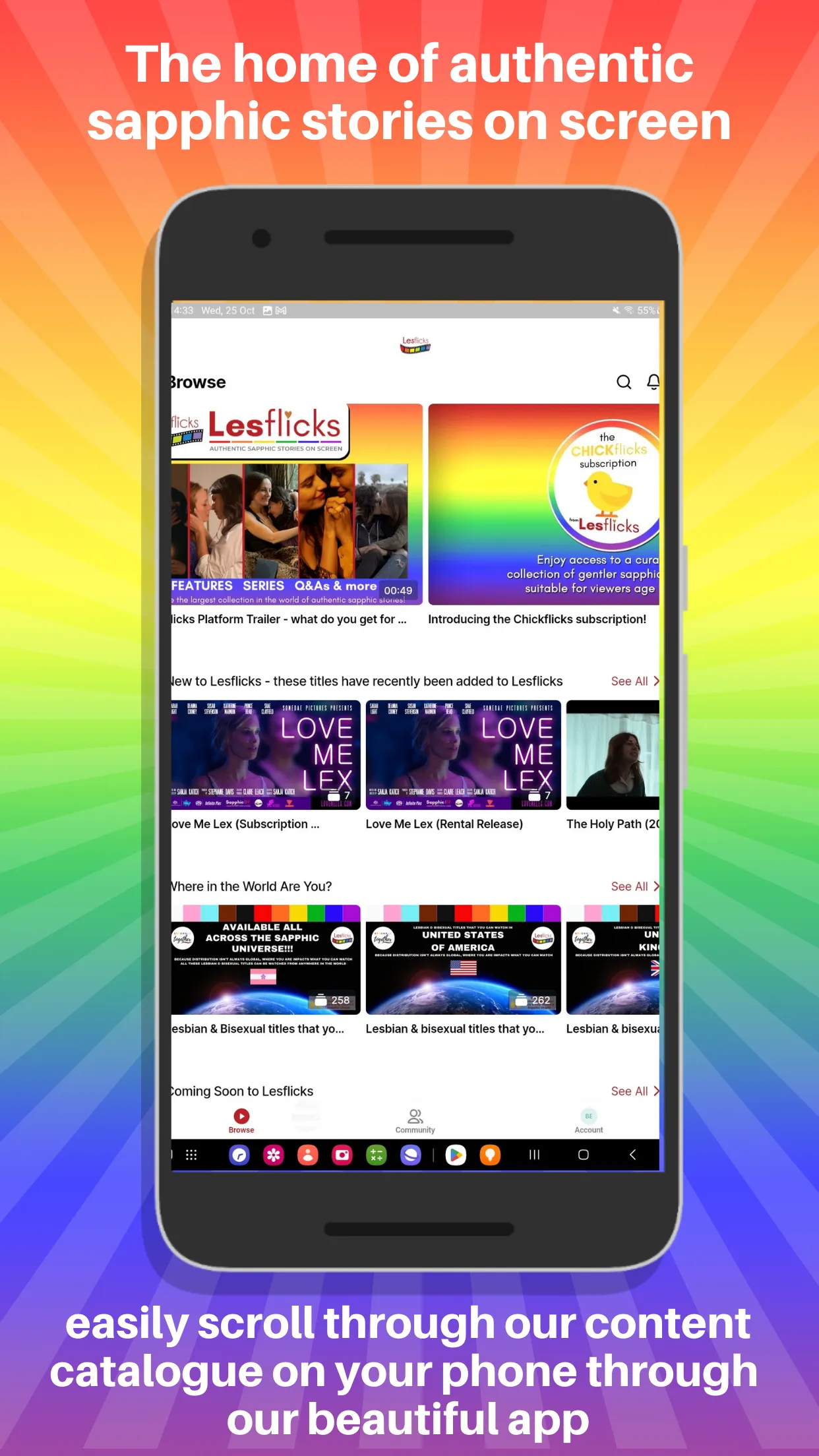 Lesflicks | Indus Appstore | Screenshot