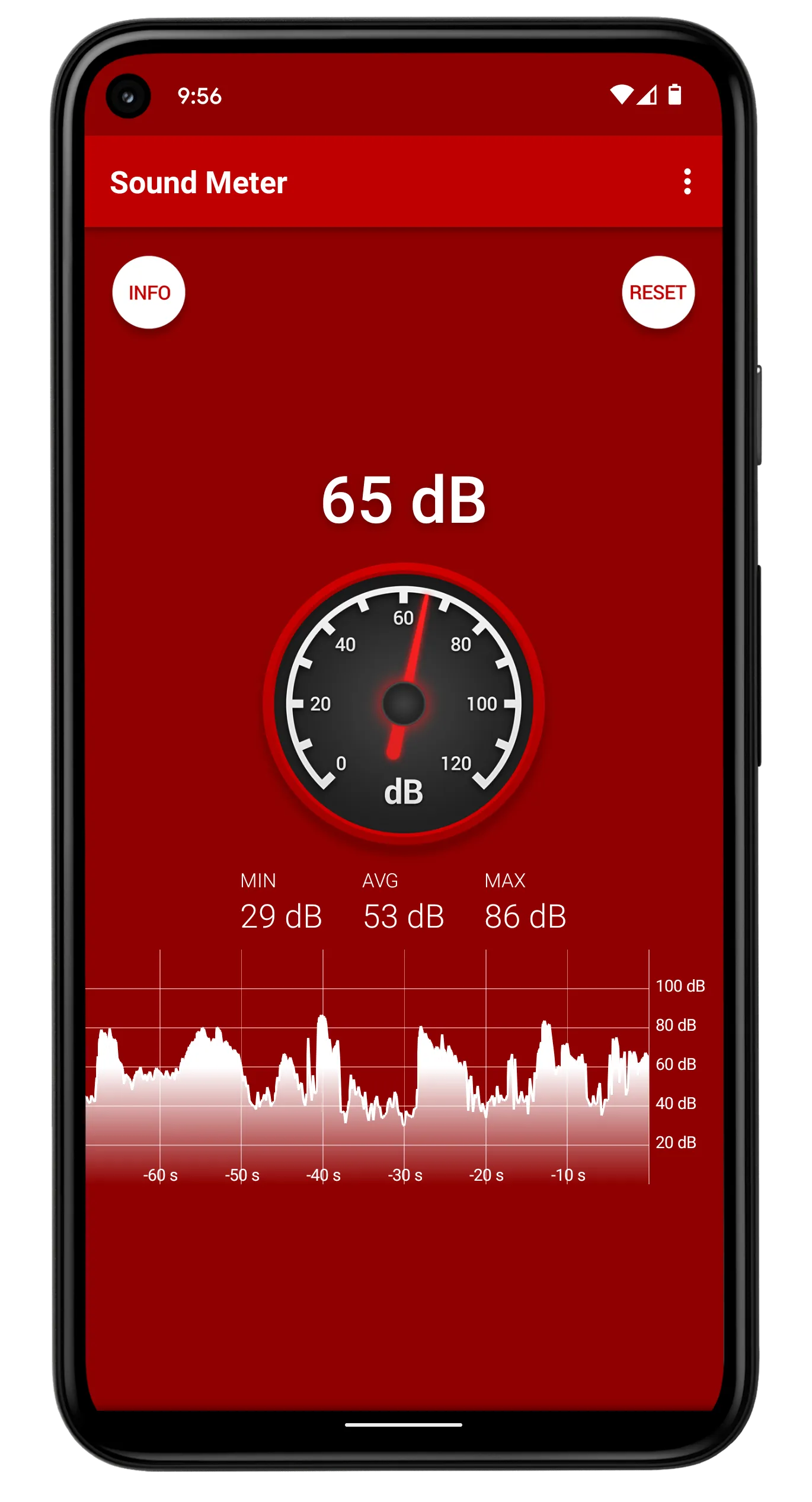 Sound Decibel Meter | Indus Appstore | Screenshot