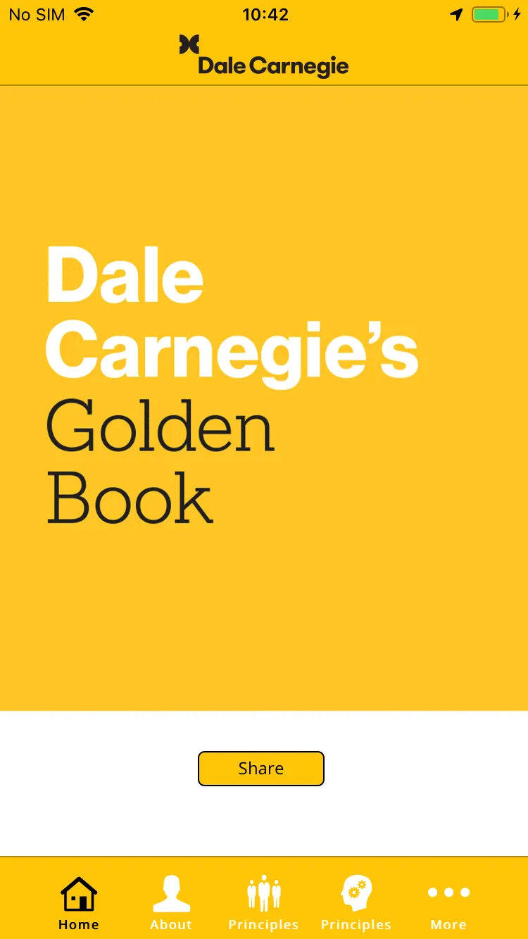 Dale Carnegie Golden Book | Indus Appstore | Screenshot