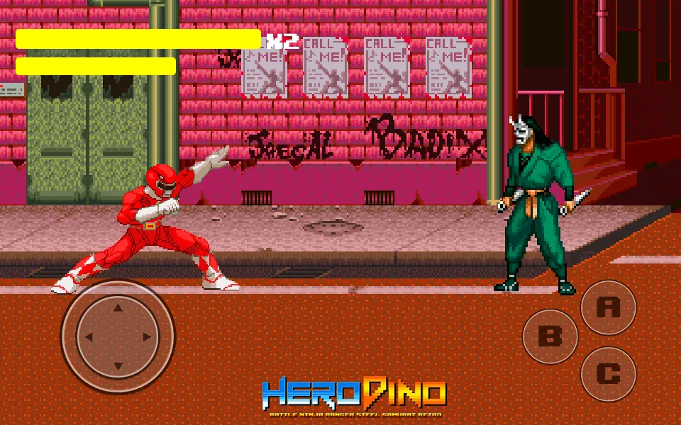 Hero Dino Ninja Ranger Retro | Indus Appstore | Screenshot